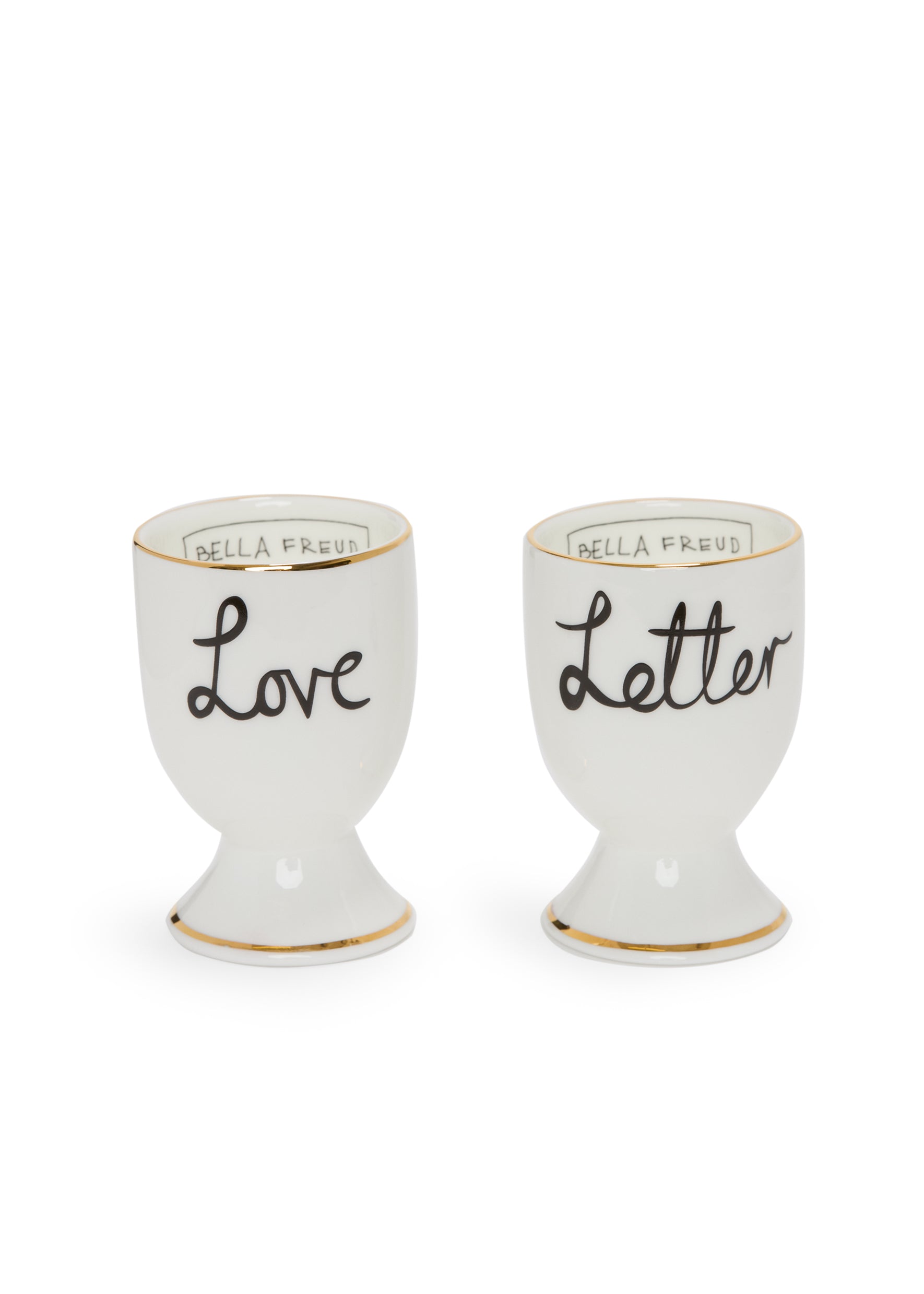 Love Letter Egg Cup Set