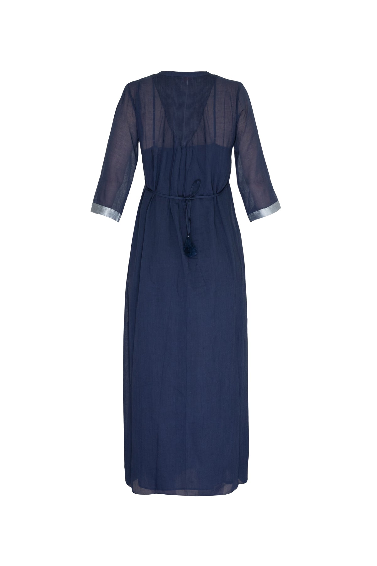 Dimsy Dress - Dark Blue Cotton