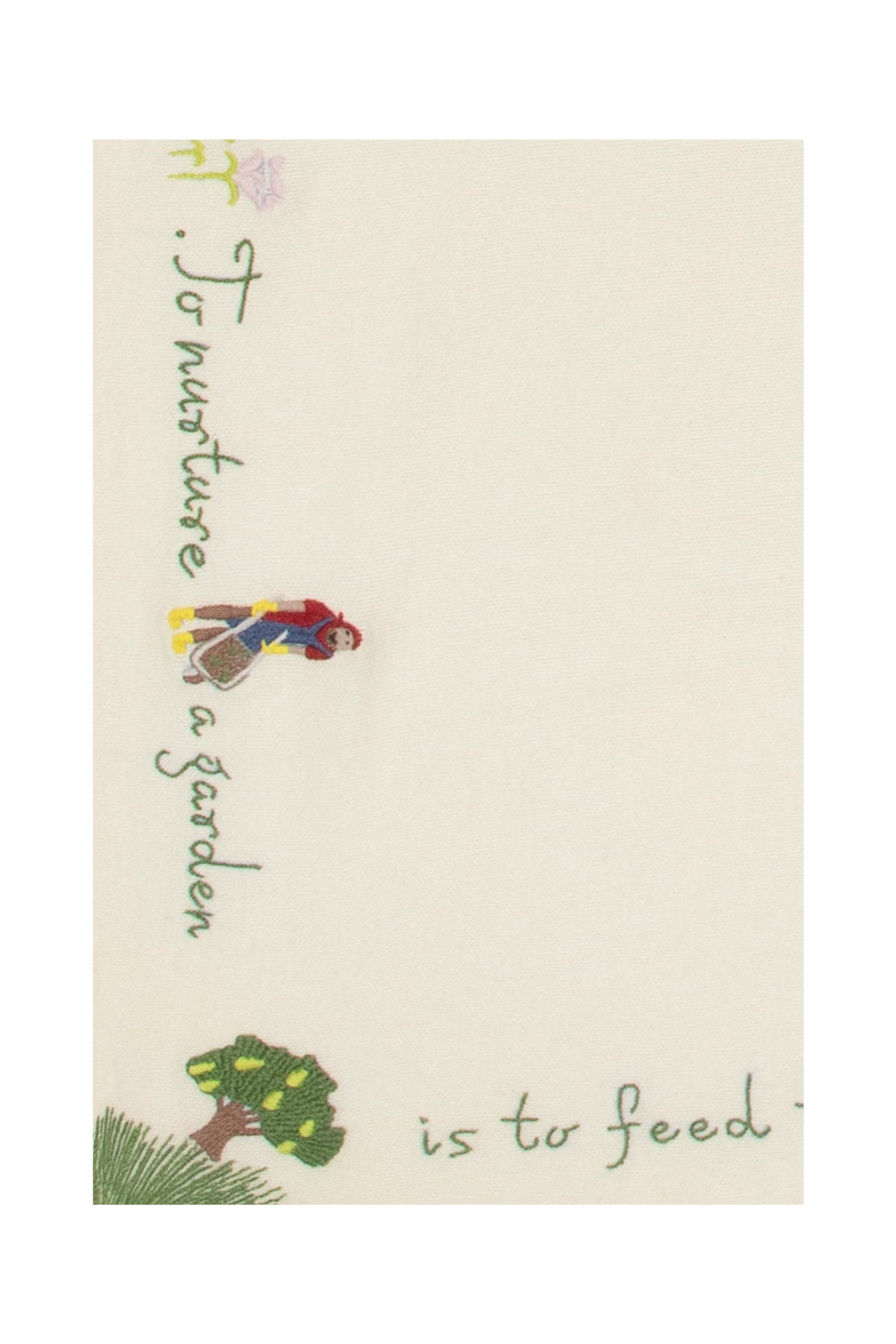 Gardening Shawl - Off White