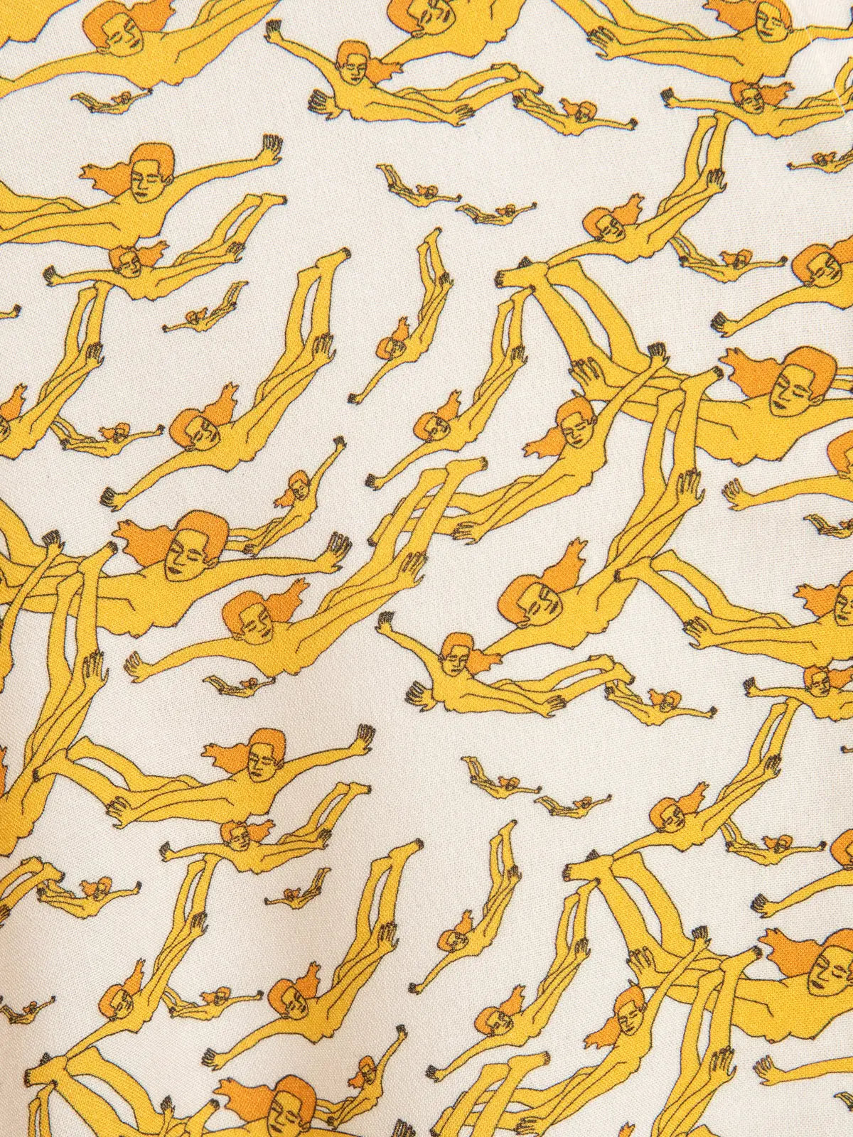 Men's Swimming Trunks - Golden Shower Yellow Parioca