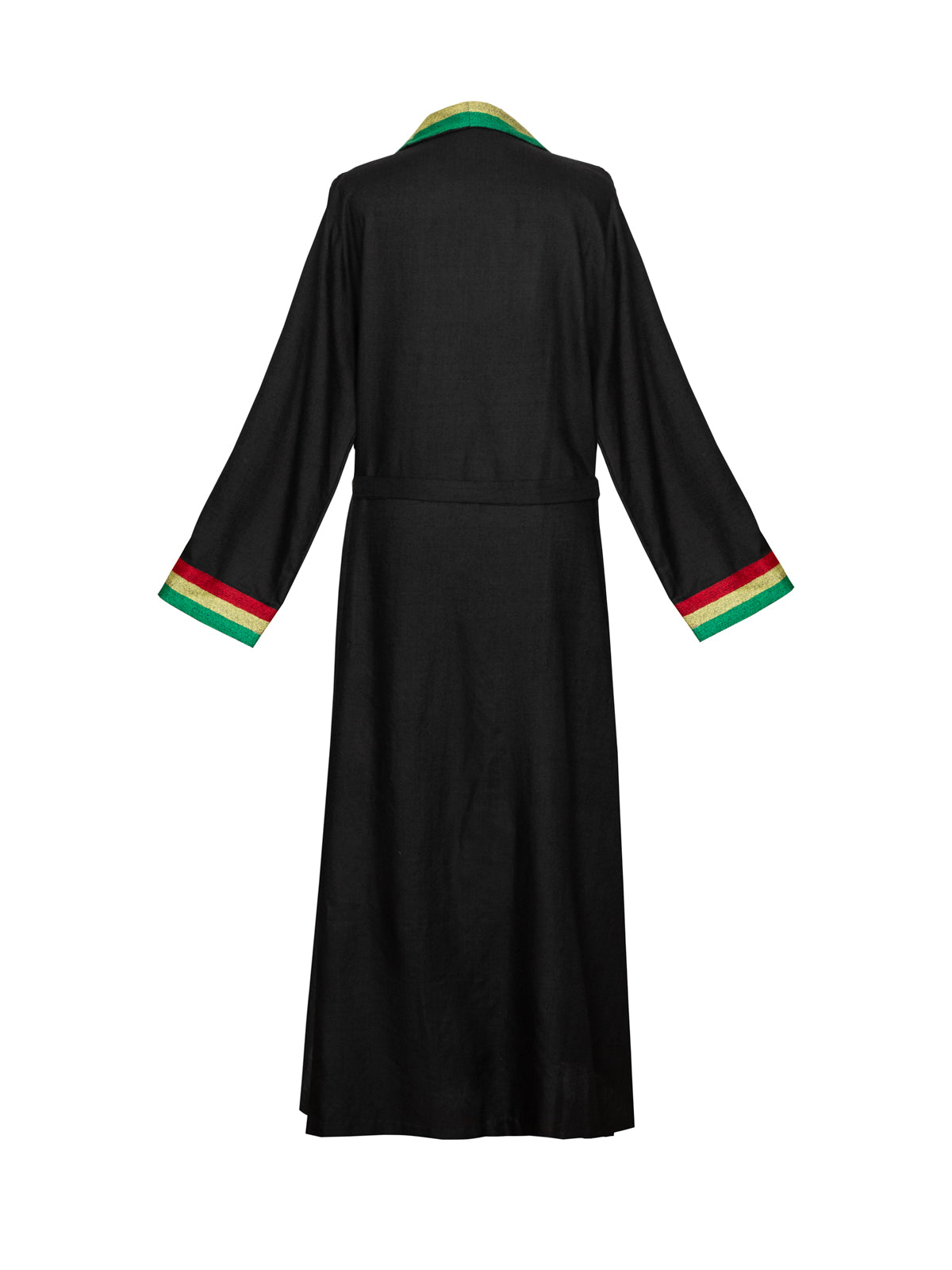 Reggae Embroidered Cashmere Dressing Gown