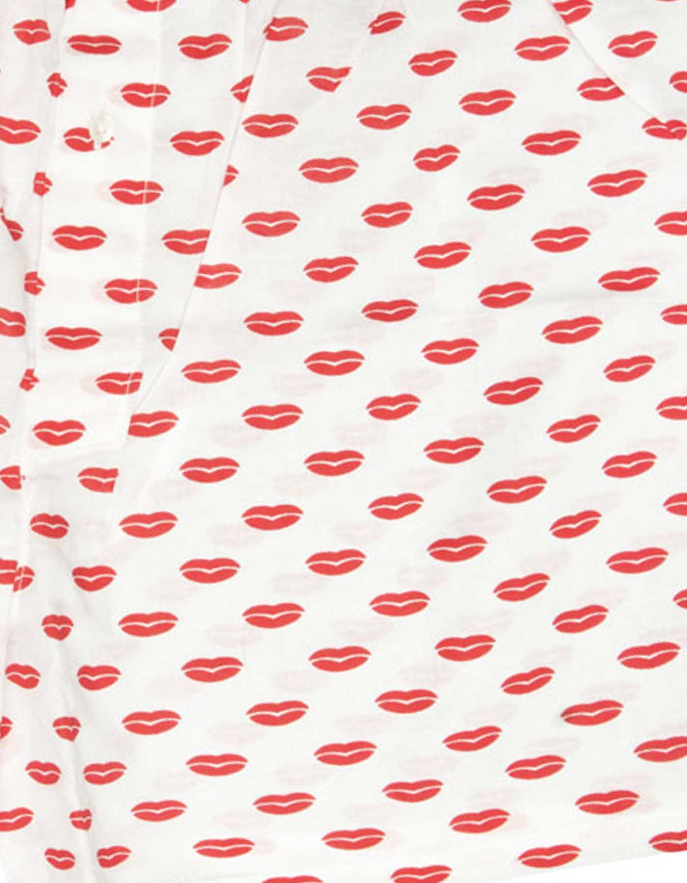 Men's Boxers - Red Lips Print