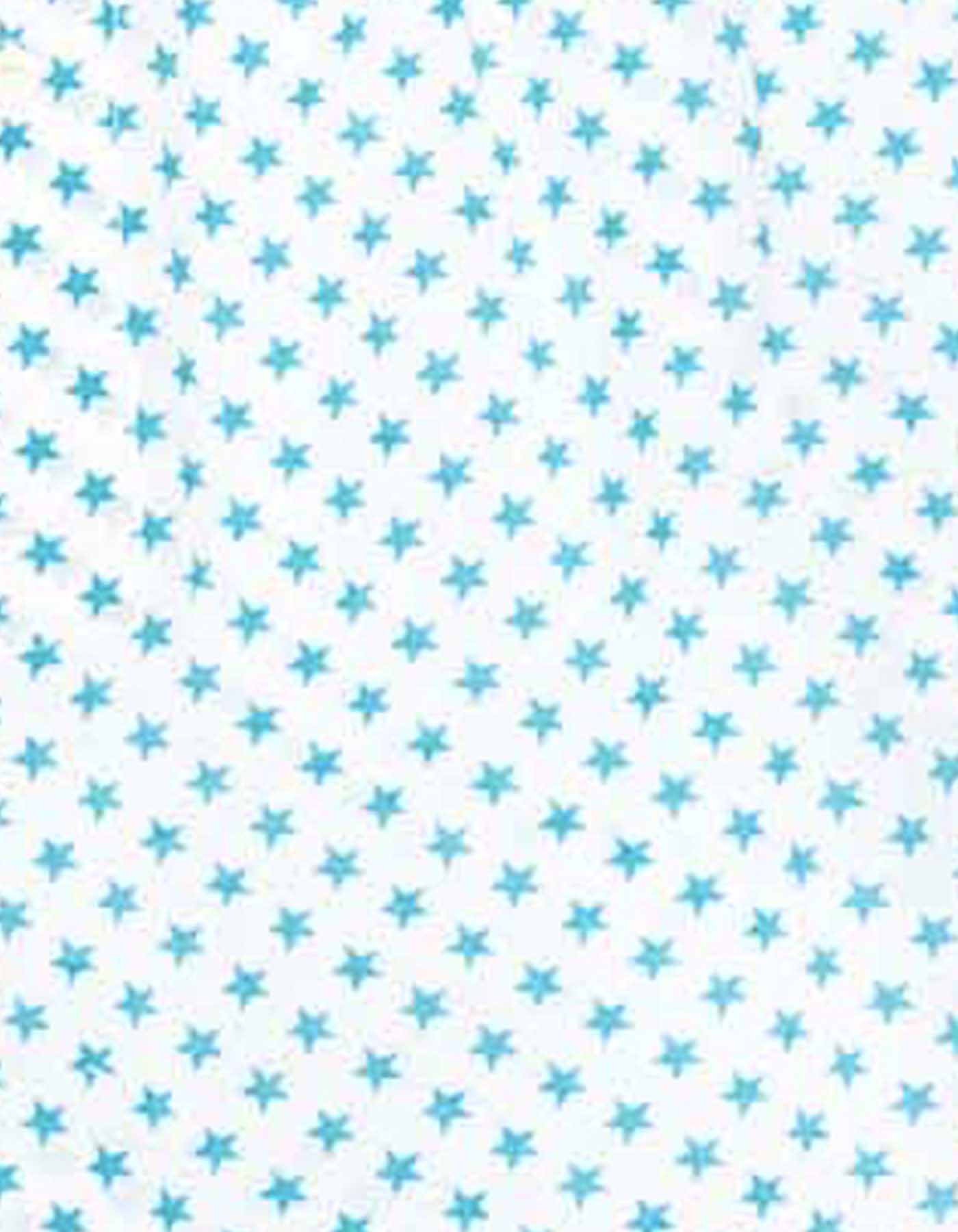 Men's Boxers - Large Turquoise Stars