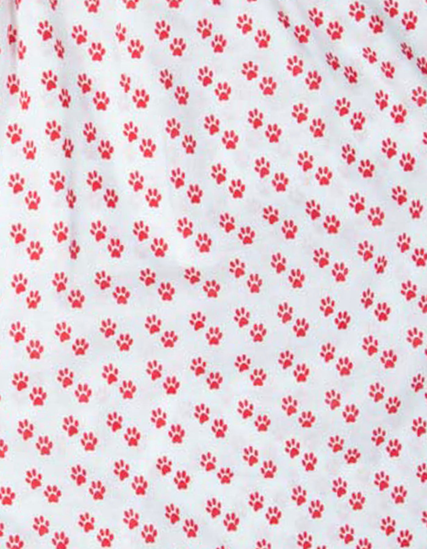 Men's Boxers - Red Paw Prints