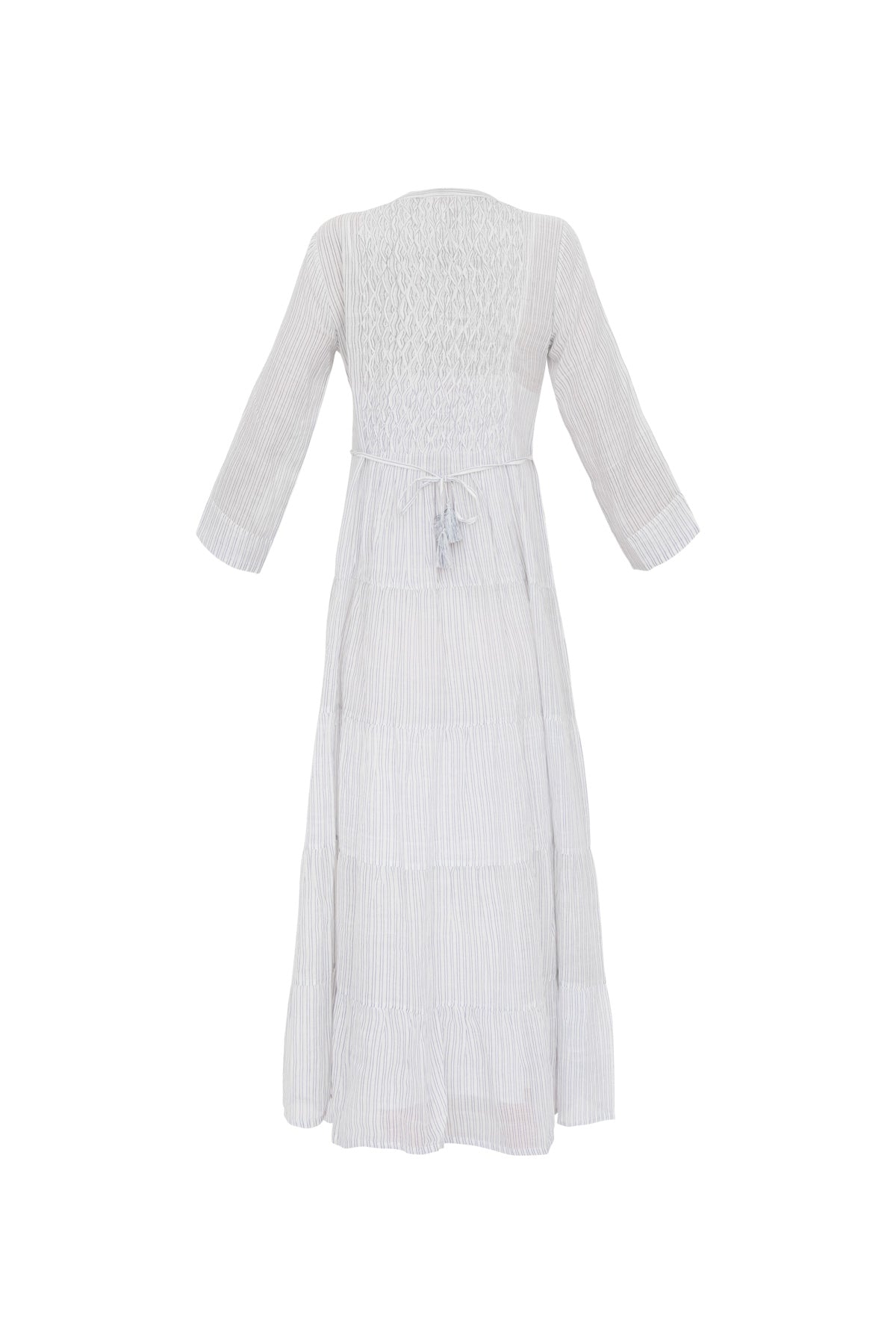 Jade Cotton Dress - Stripe