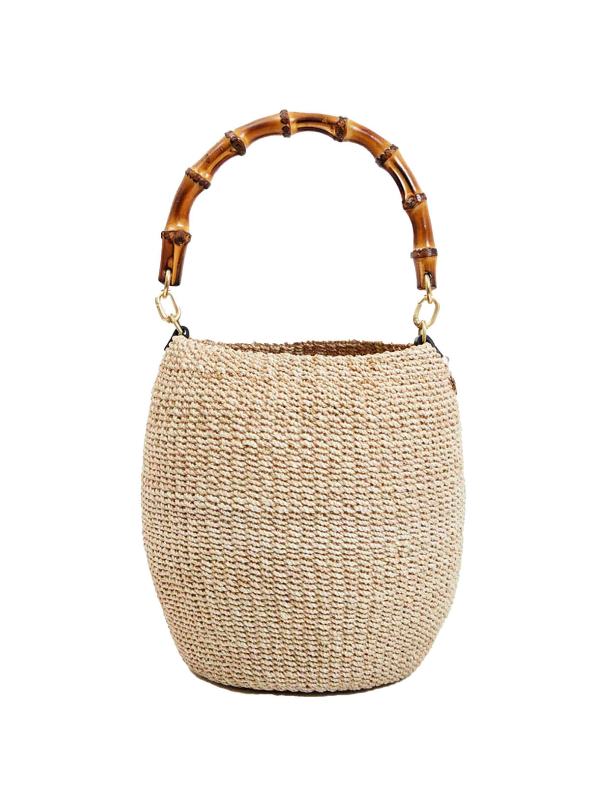 Honey Pot Bamboo Handle Natural