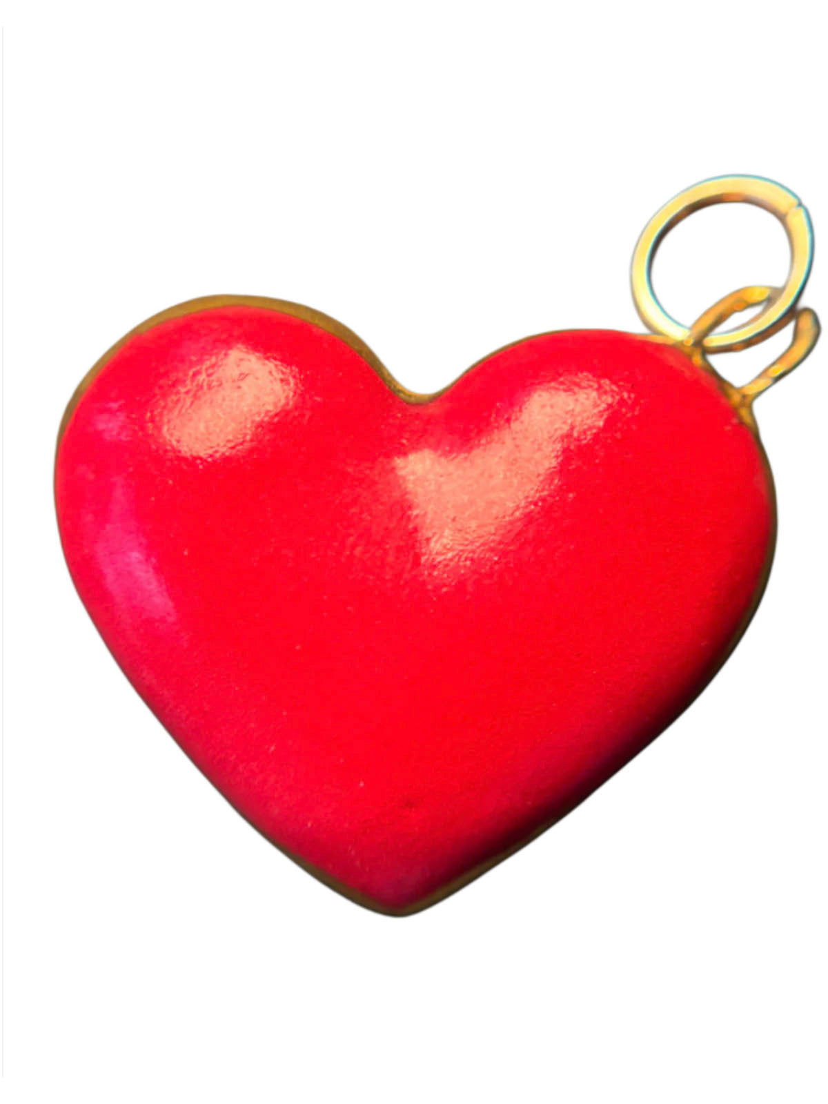 Sha Parle Charm - Red Heart