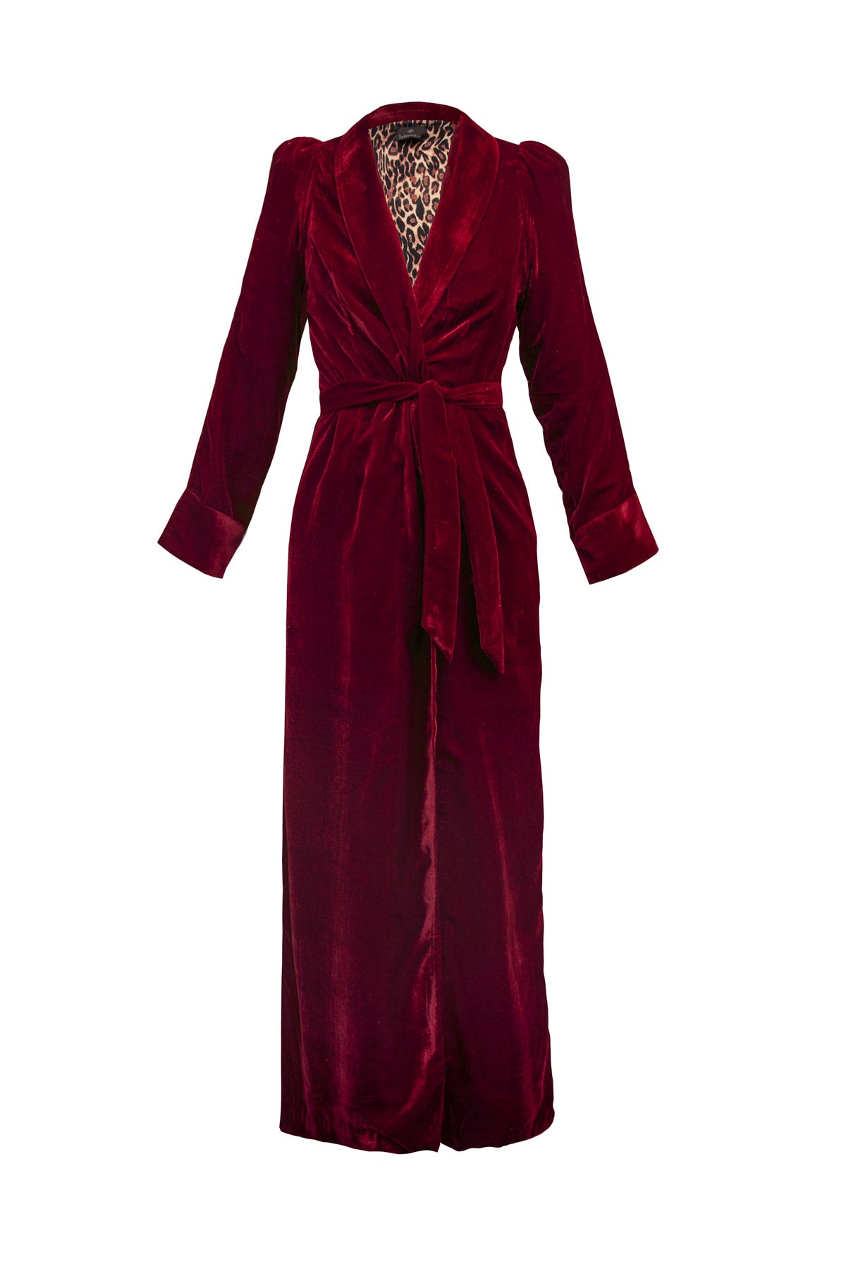 Velvet Coat - Burgundy