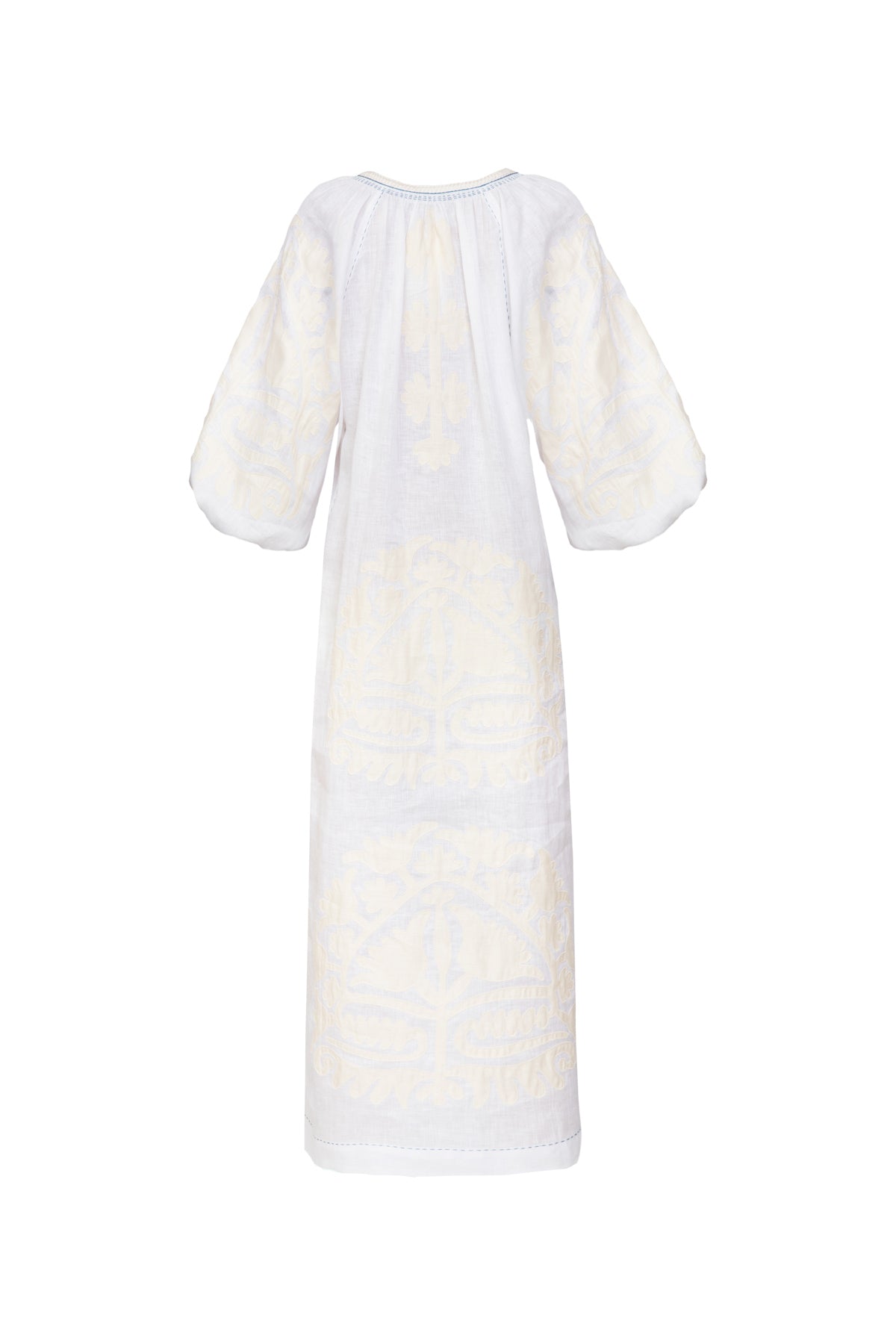 Shalimar Dress - White & Cream