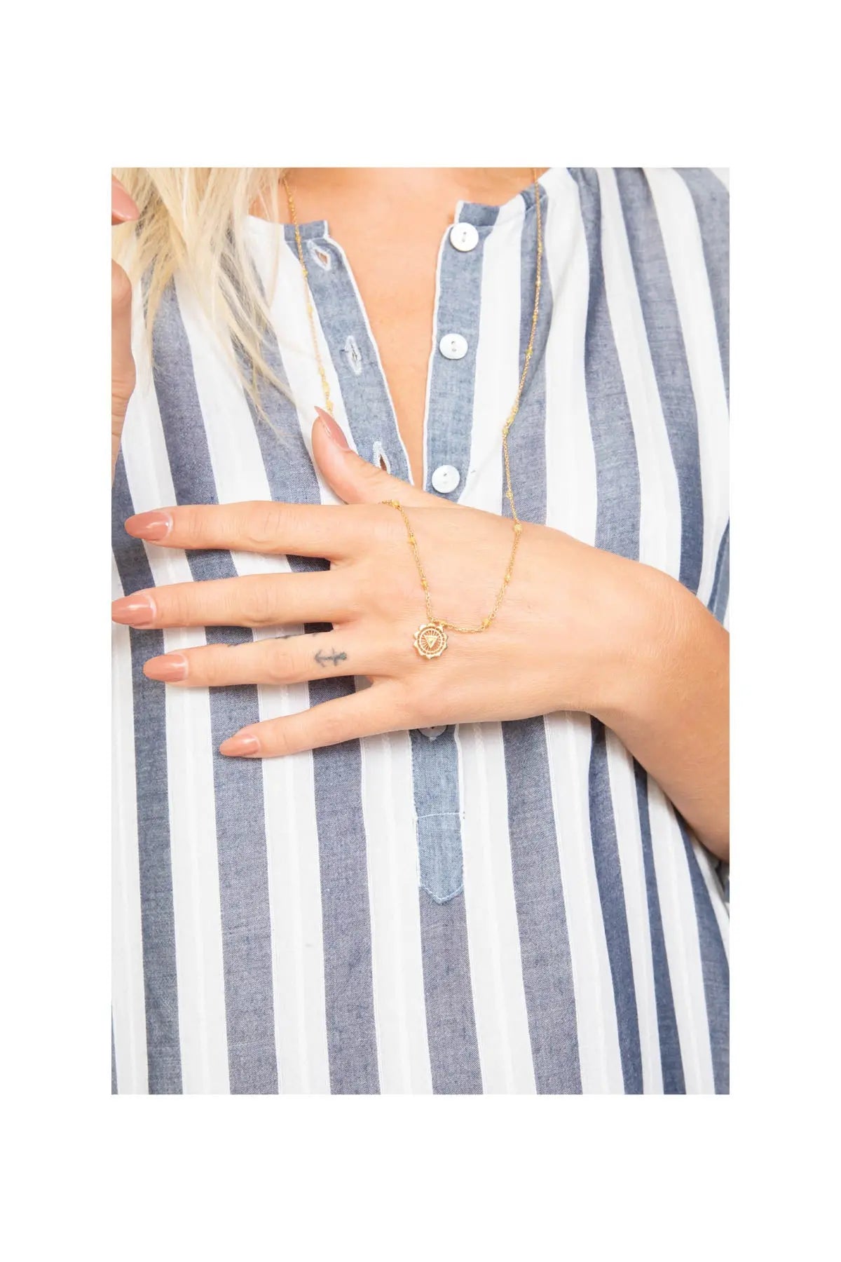 Solar Plexis Mala Necklace Zoe & Morgan