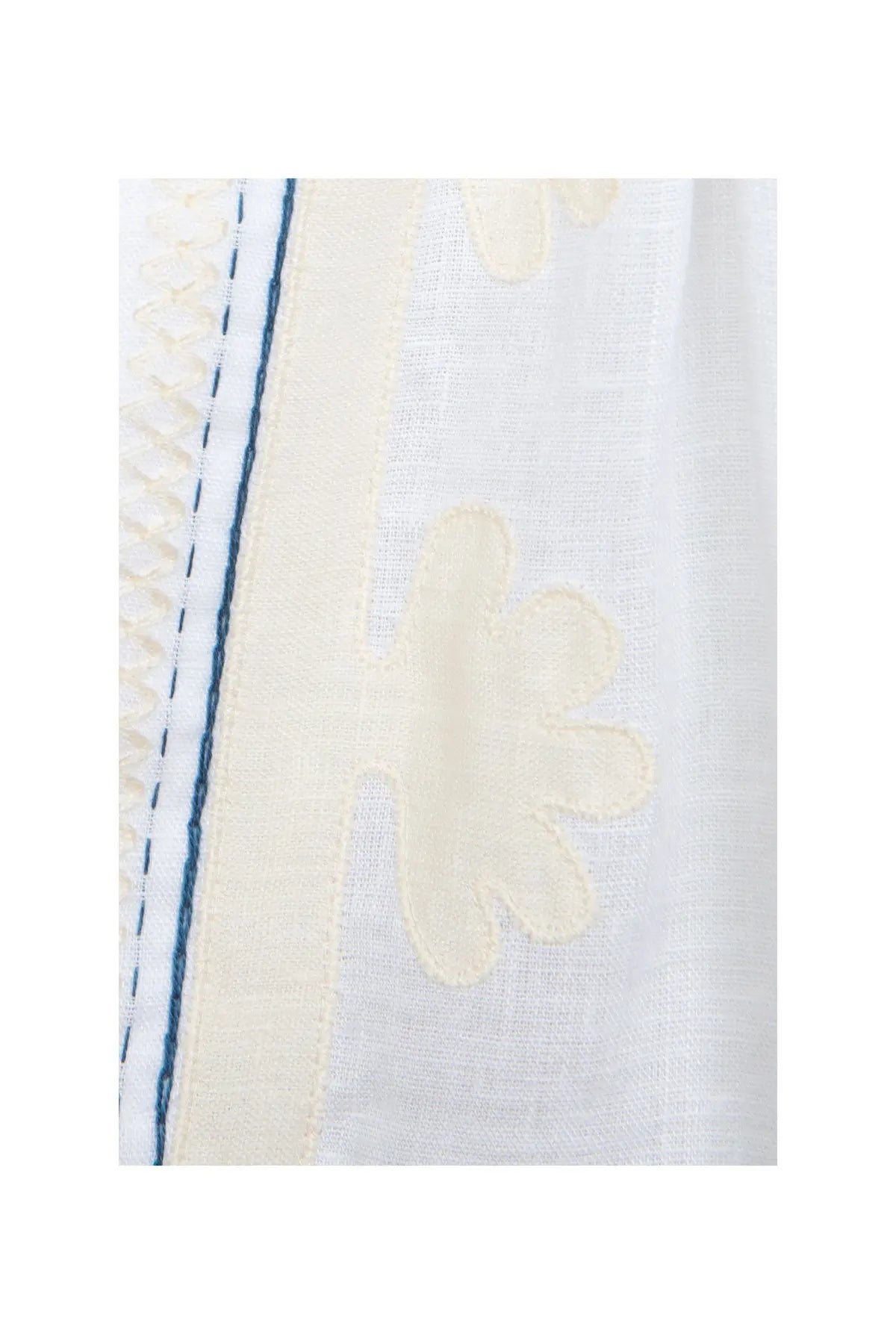 Shalimar Dress - White & Cream Vita Kin