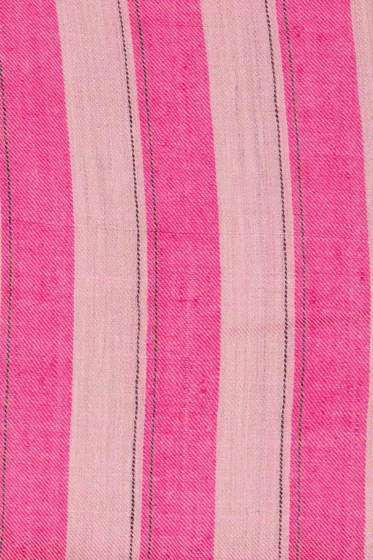 Pashmina Shawl - Pink Stripes