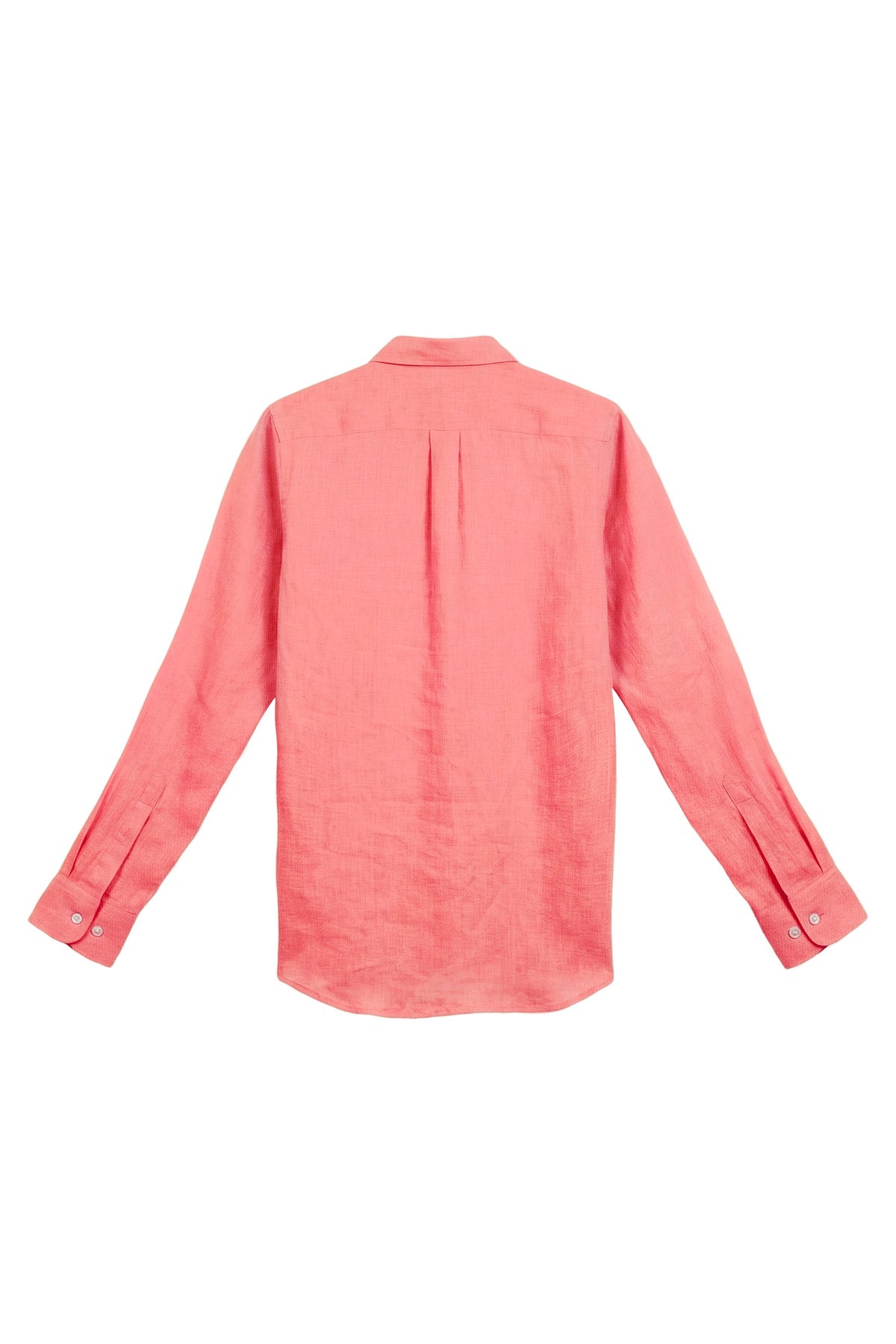 Classic Linen Shirt - Edwards Pink