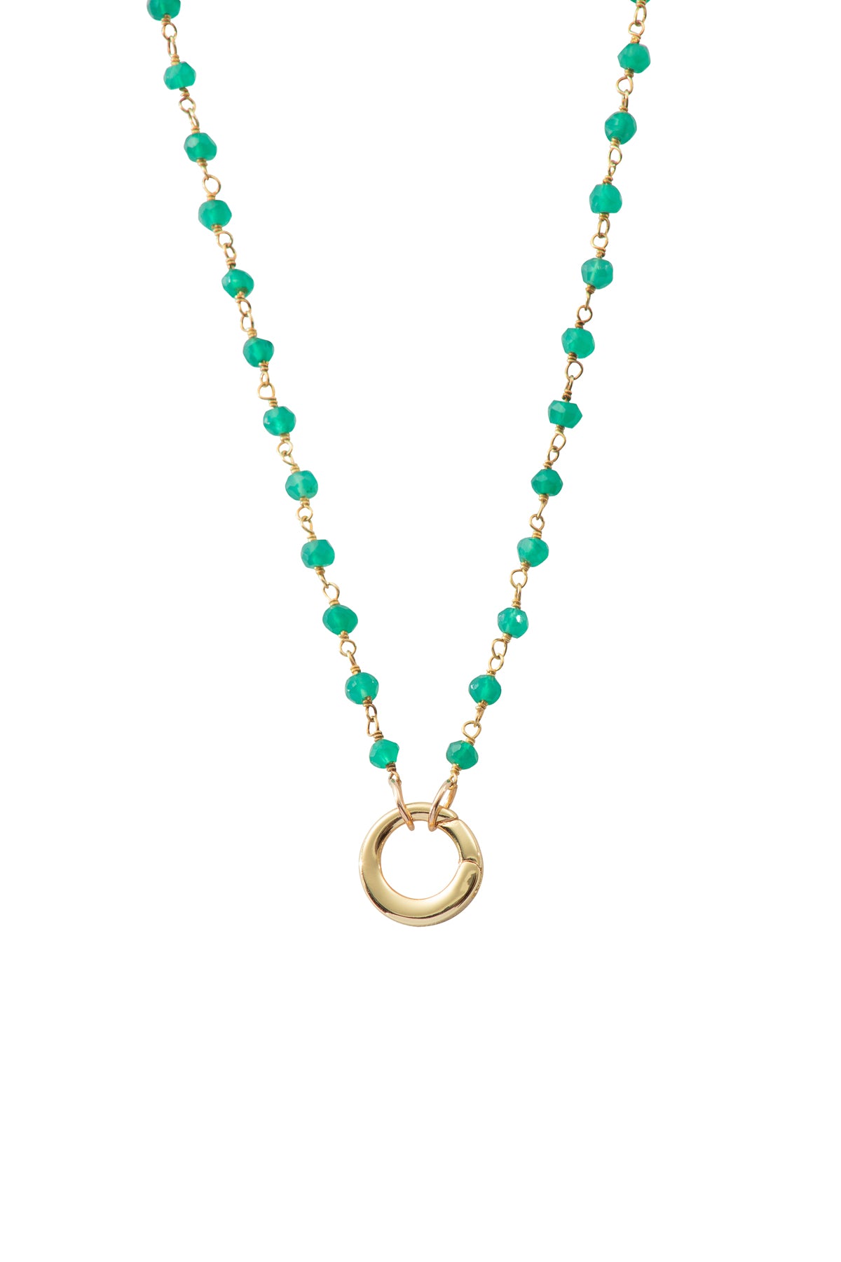 Sha Parle Necklace - Green