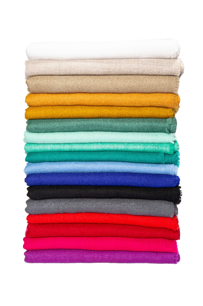 Classic Cashmere Pashmina Shawl - Dark Emerald