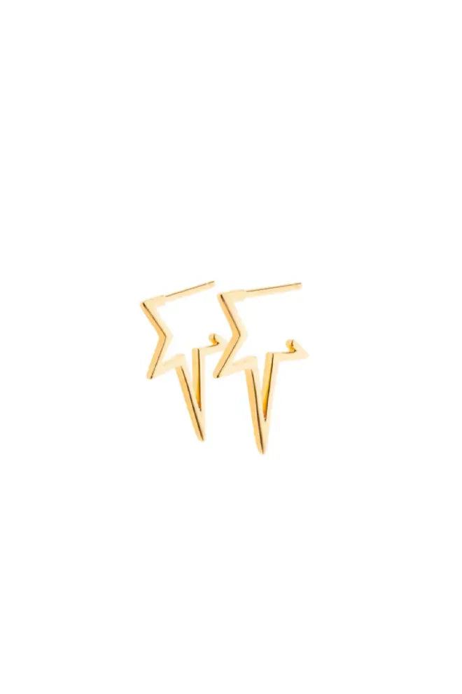 Shooting Star Hoop Earrings Sophie Lis