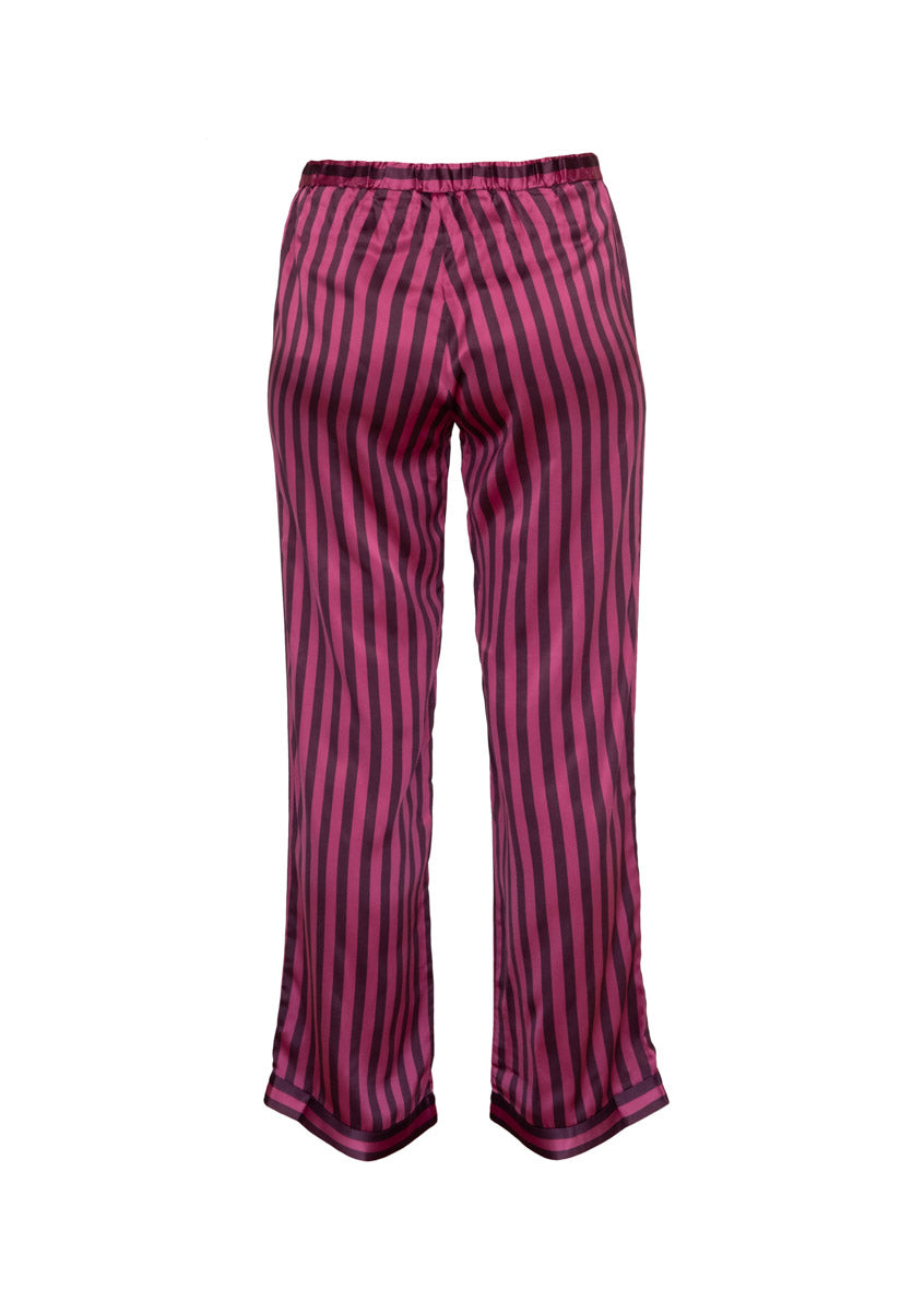 Chantal Pant in Amaranth Stripe