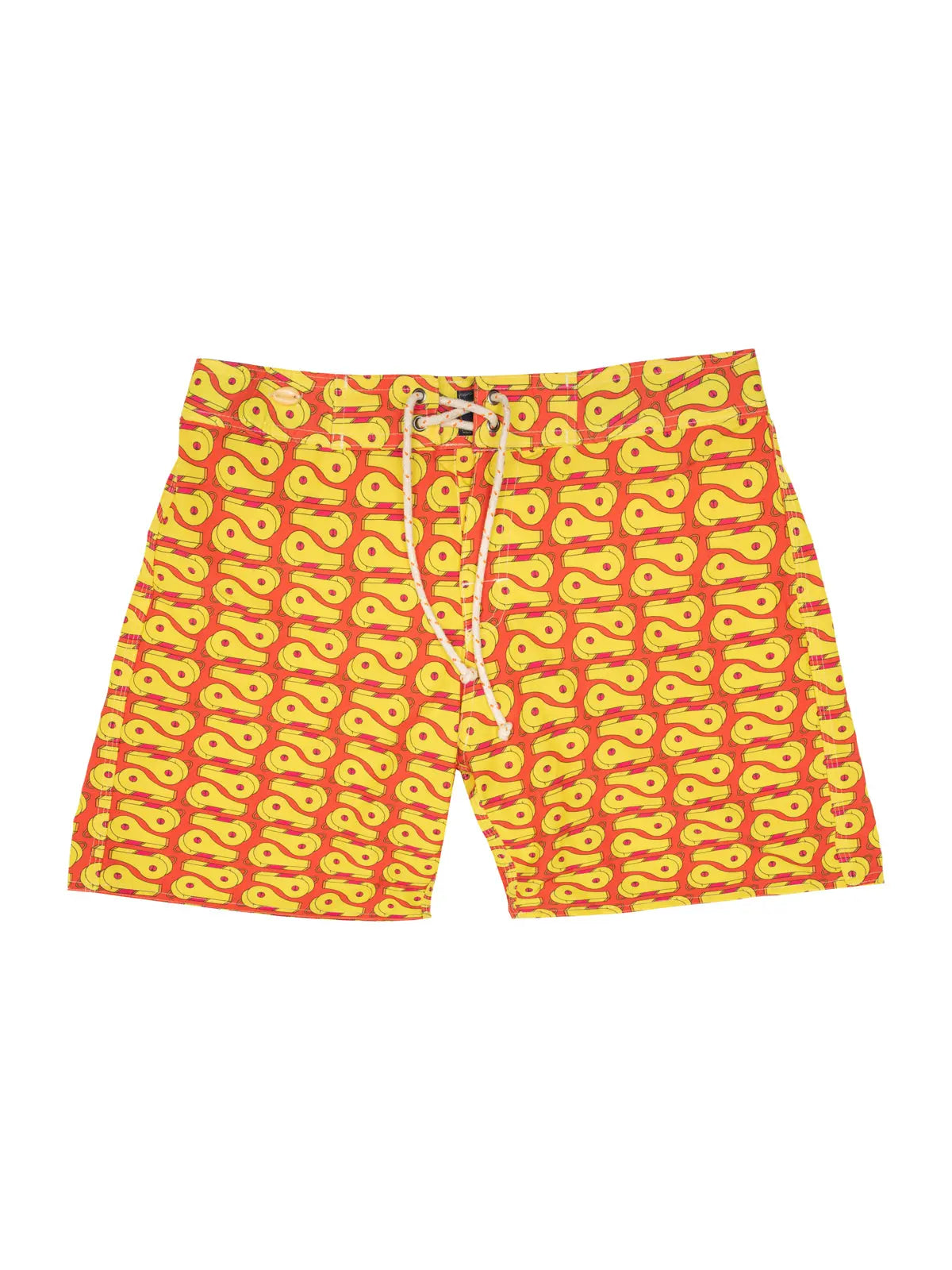 Men's Swimming board short - Yellow Whistleblower Parioca