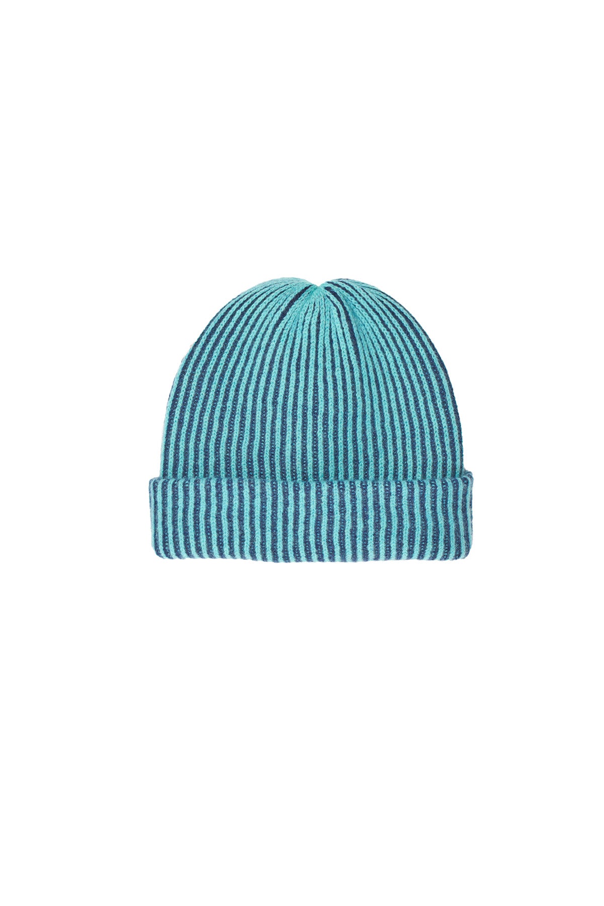 Stripe Watchman Cap - Marina/ Navy