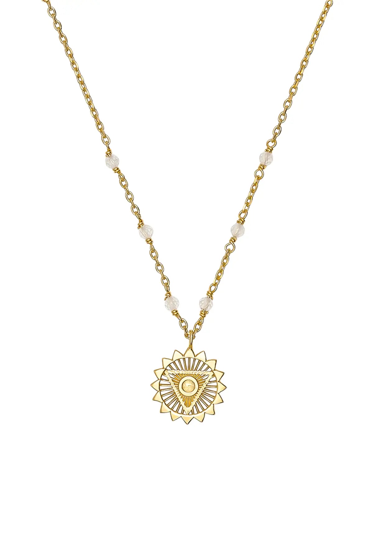 Throat Mala Necklace Zoe & Morgan