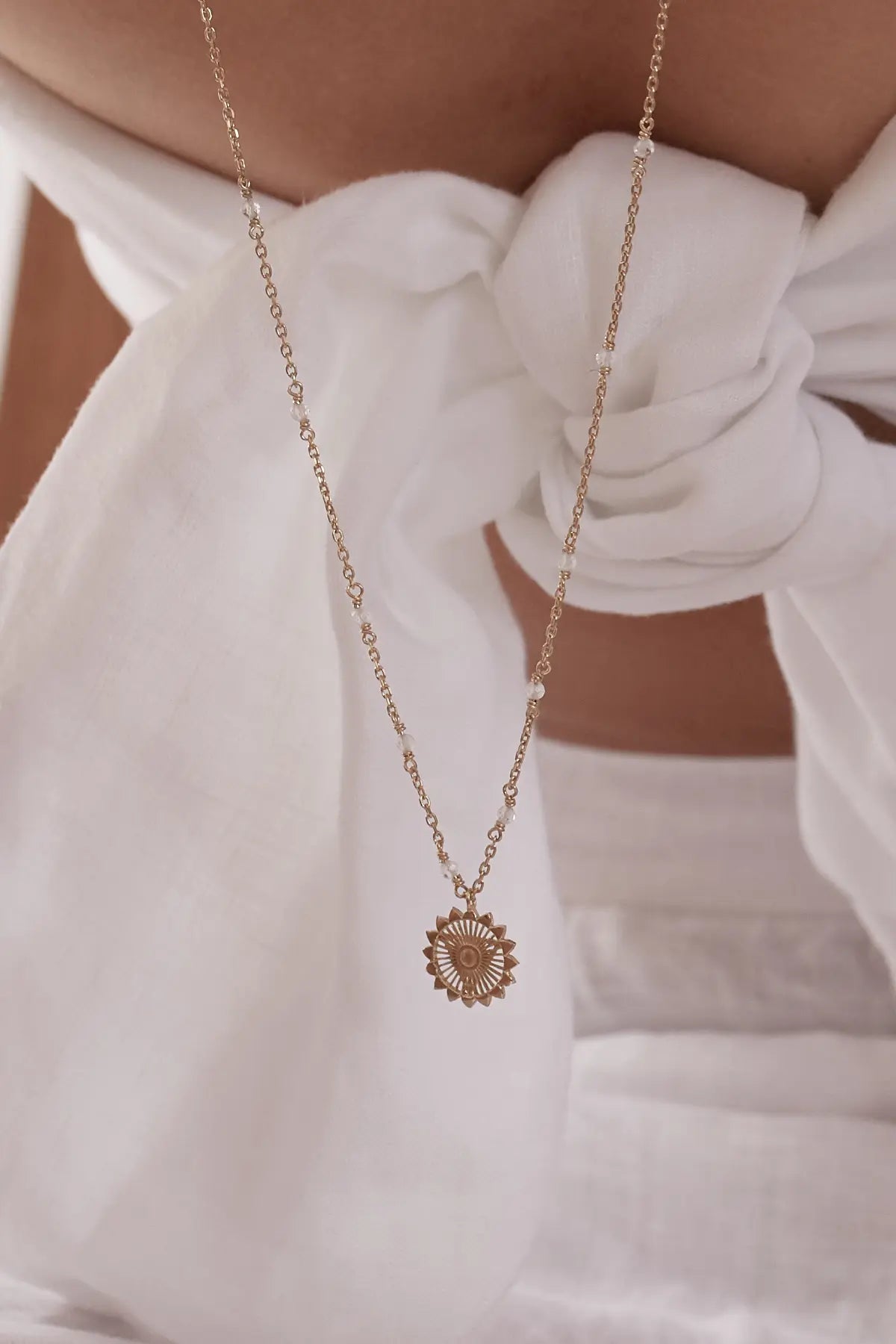 Throat Mala Necklace Zoe & Morgan