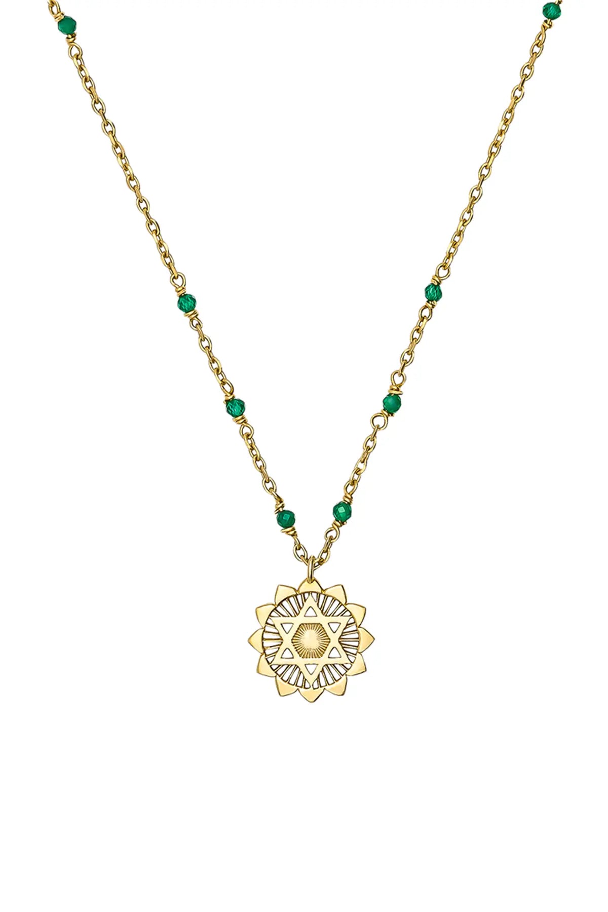Heart Mala Necklace Zoe & Morgan