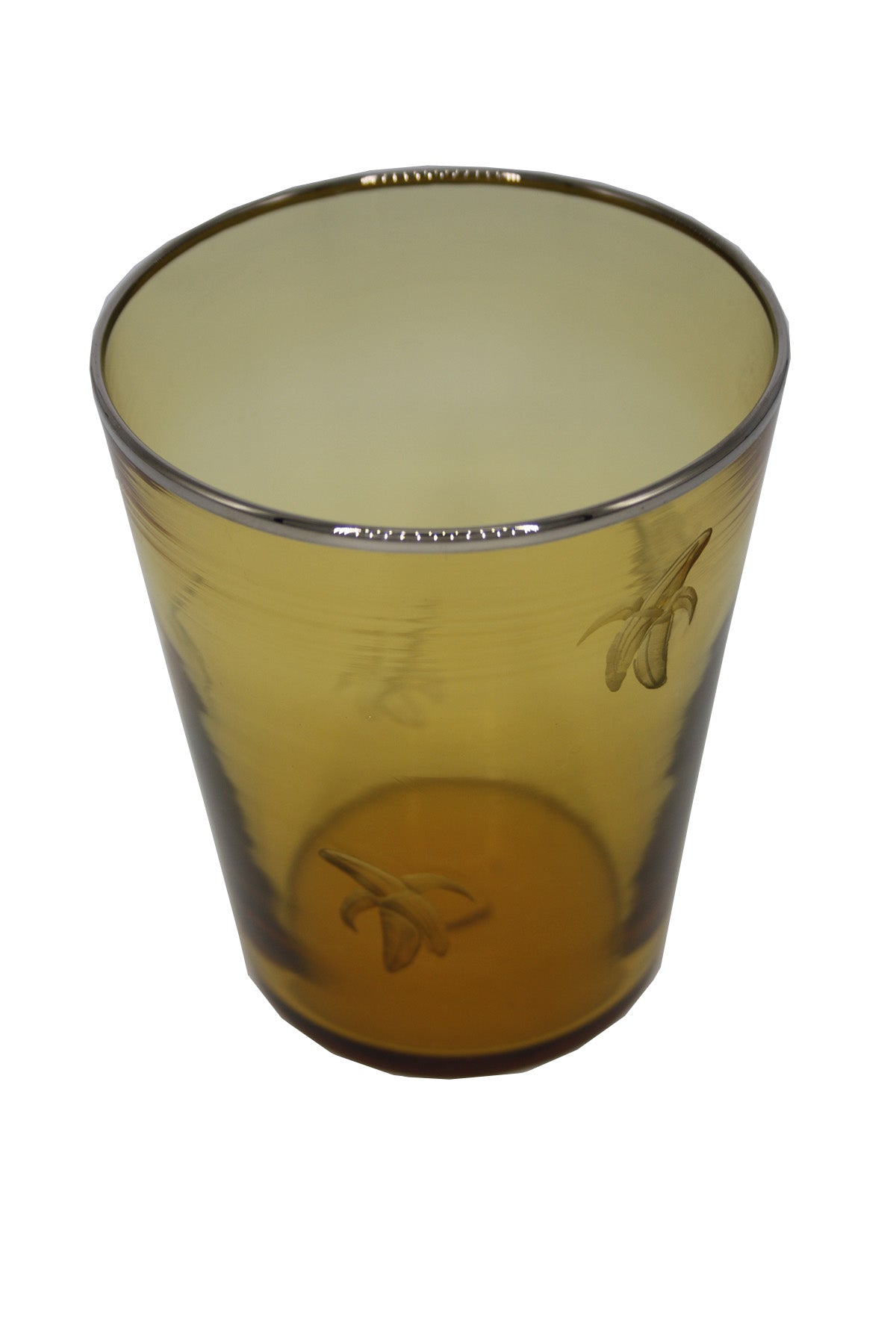 Vaso Glass- Banana Engraving