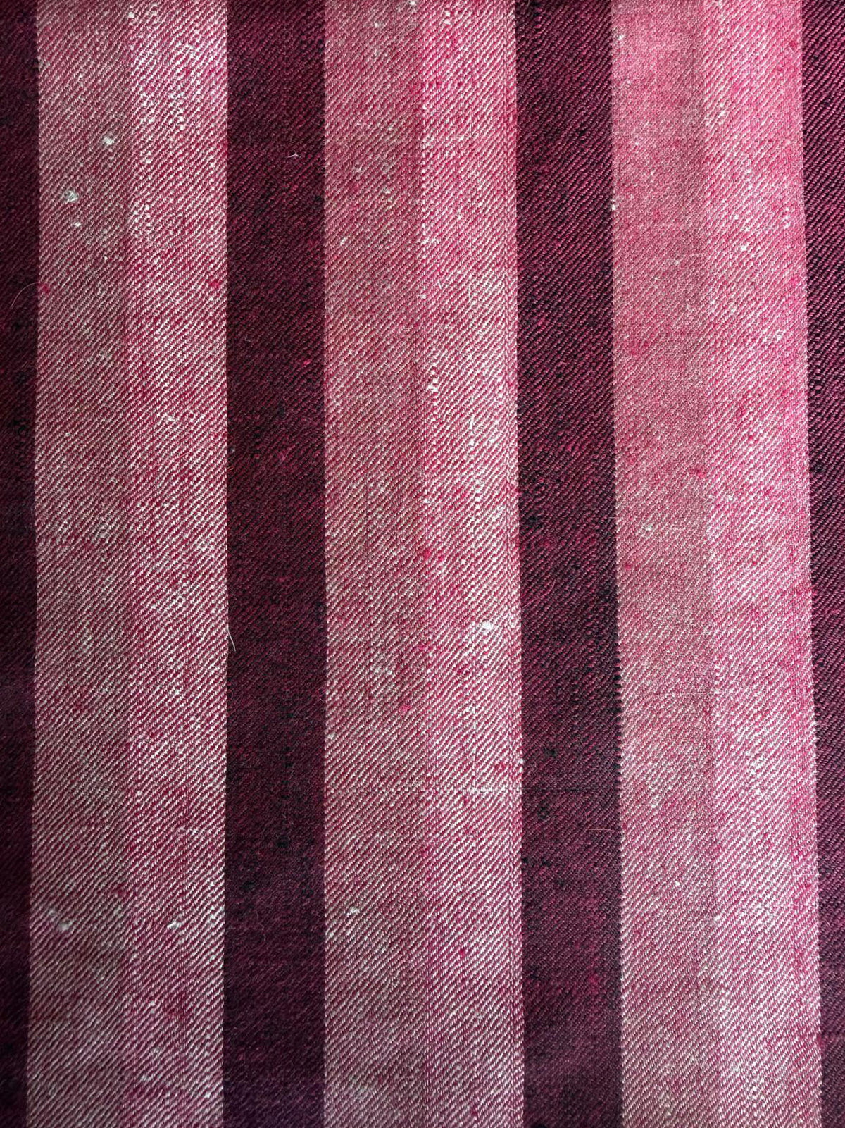 Tone on Tone Stripe Pashmina Shawl - Plum