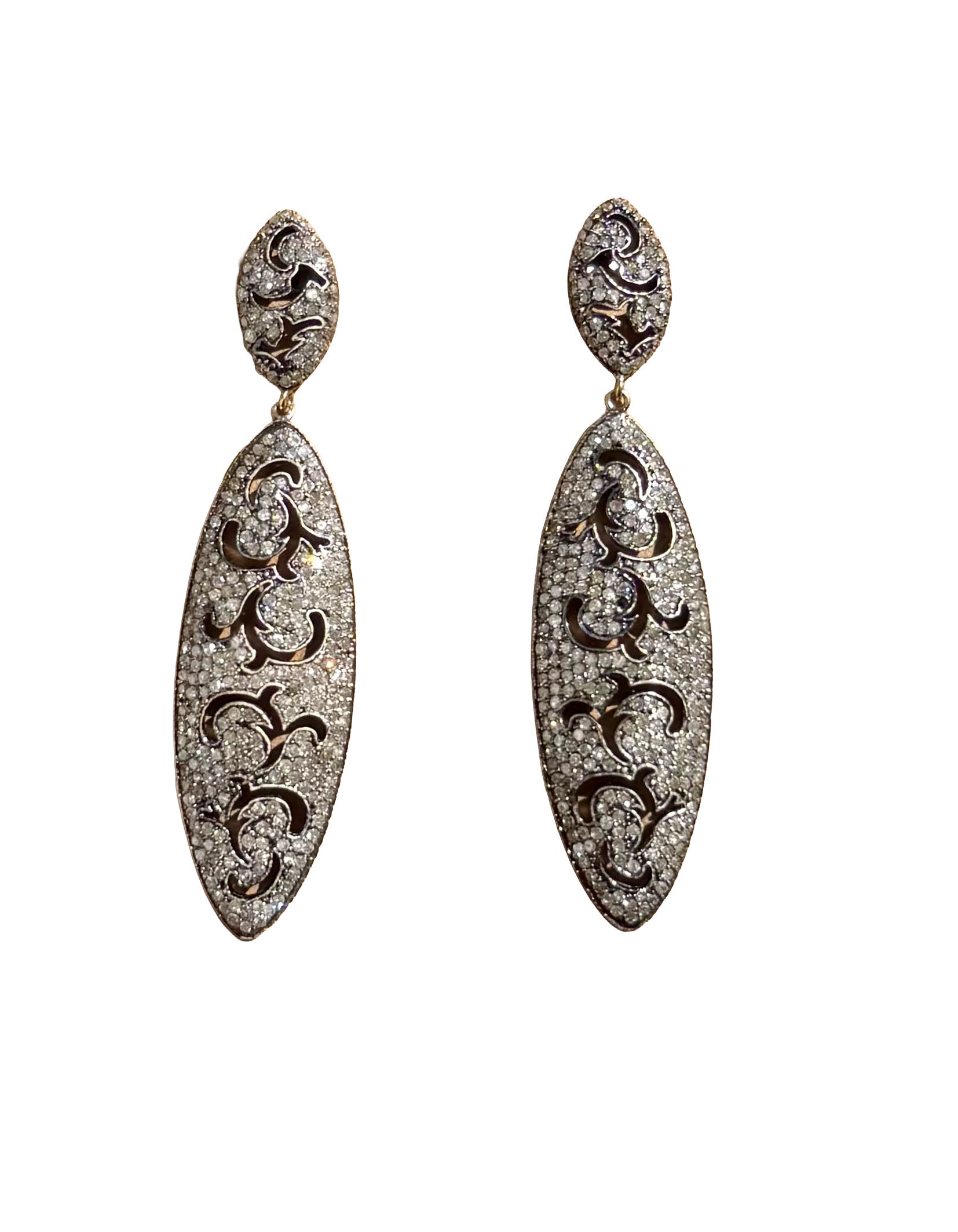 Tattoo Marquess Drop Earrings