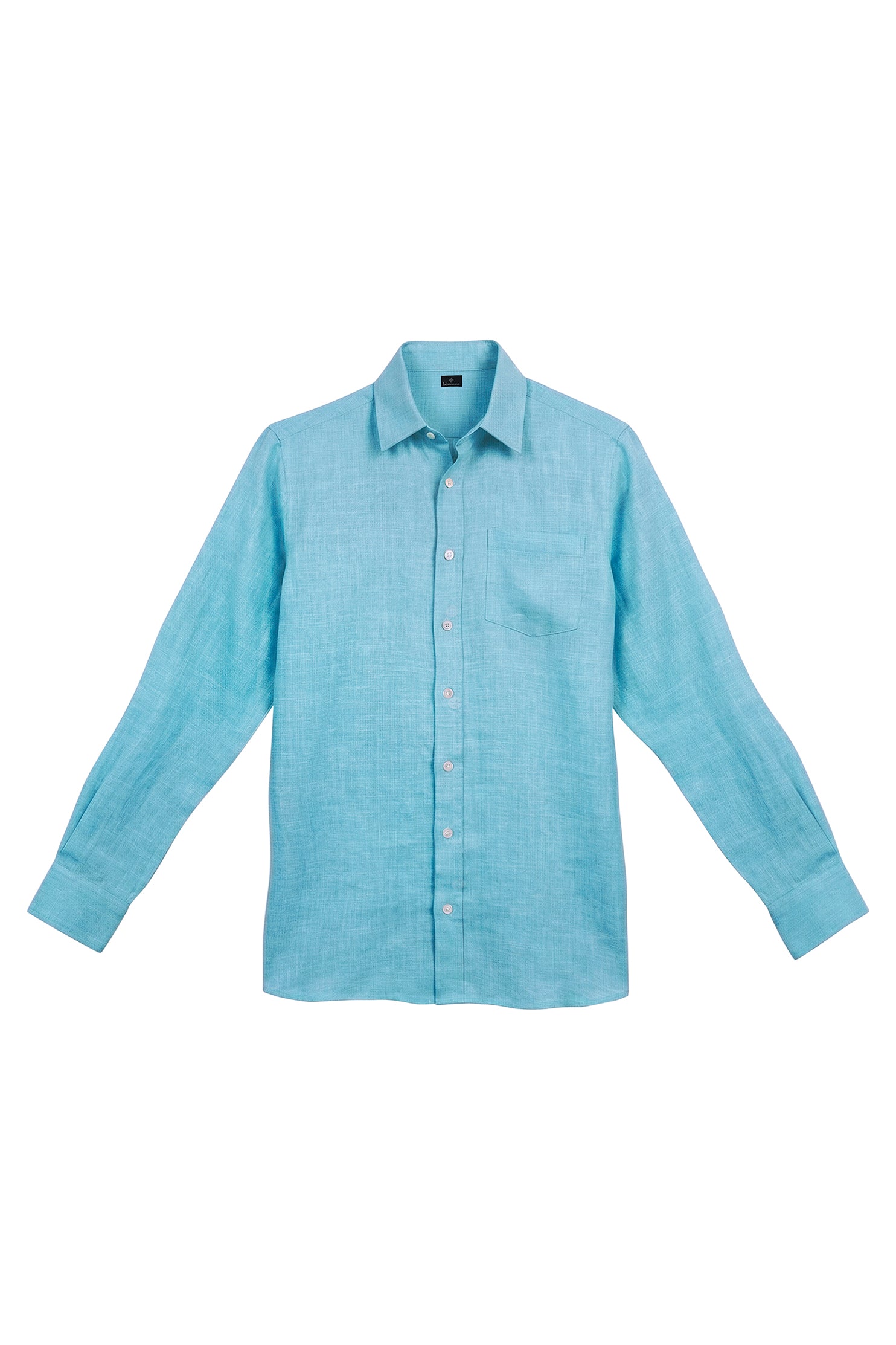 Classic Linen Shirt - Sky Blue