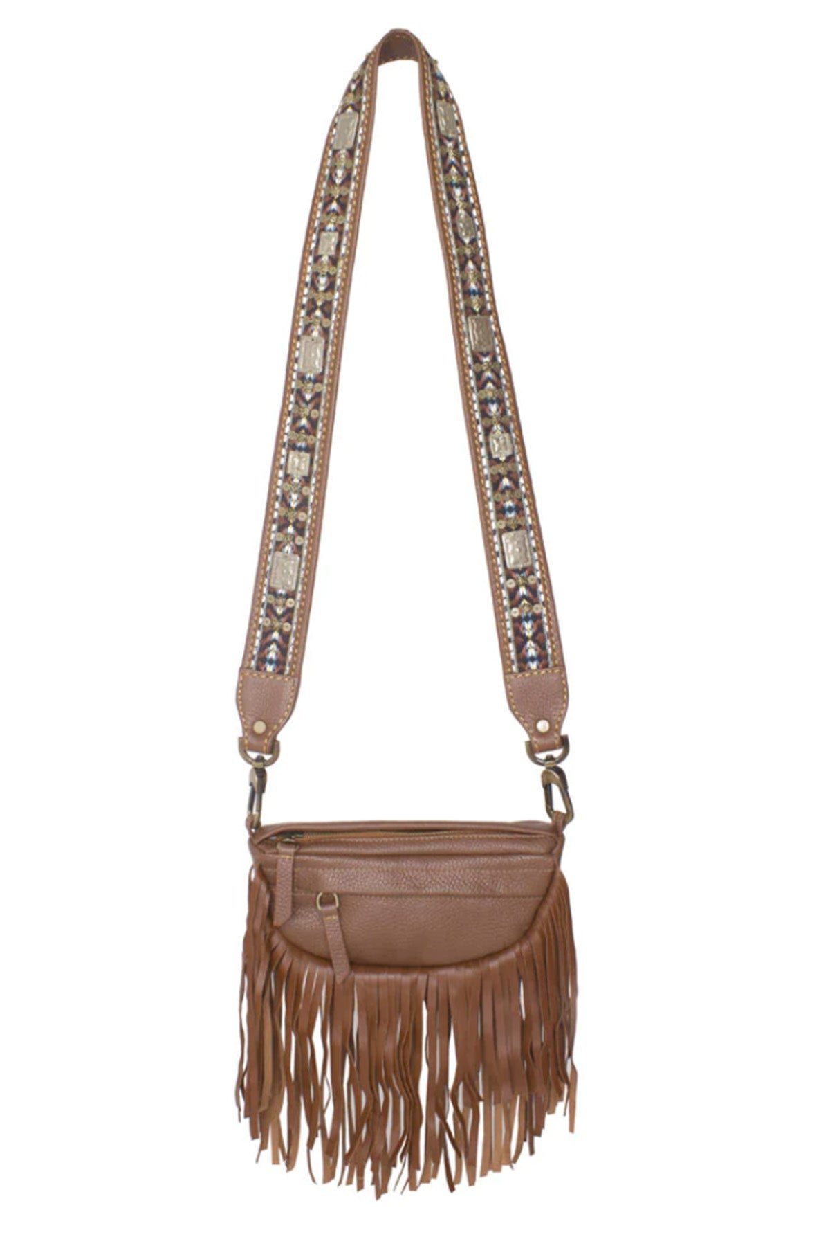 Fringe Bag - Brown