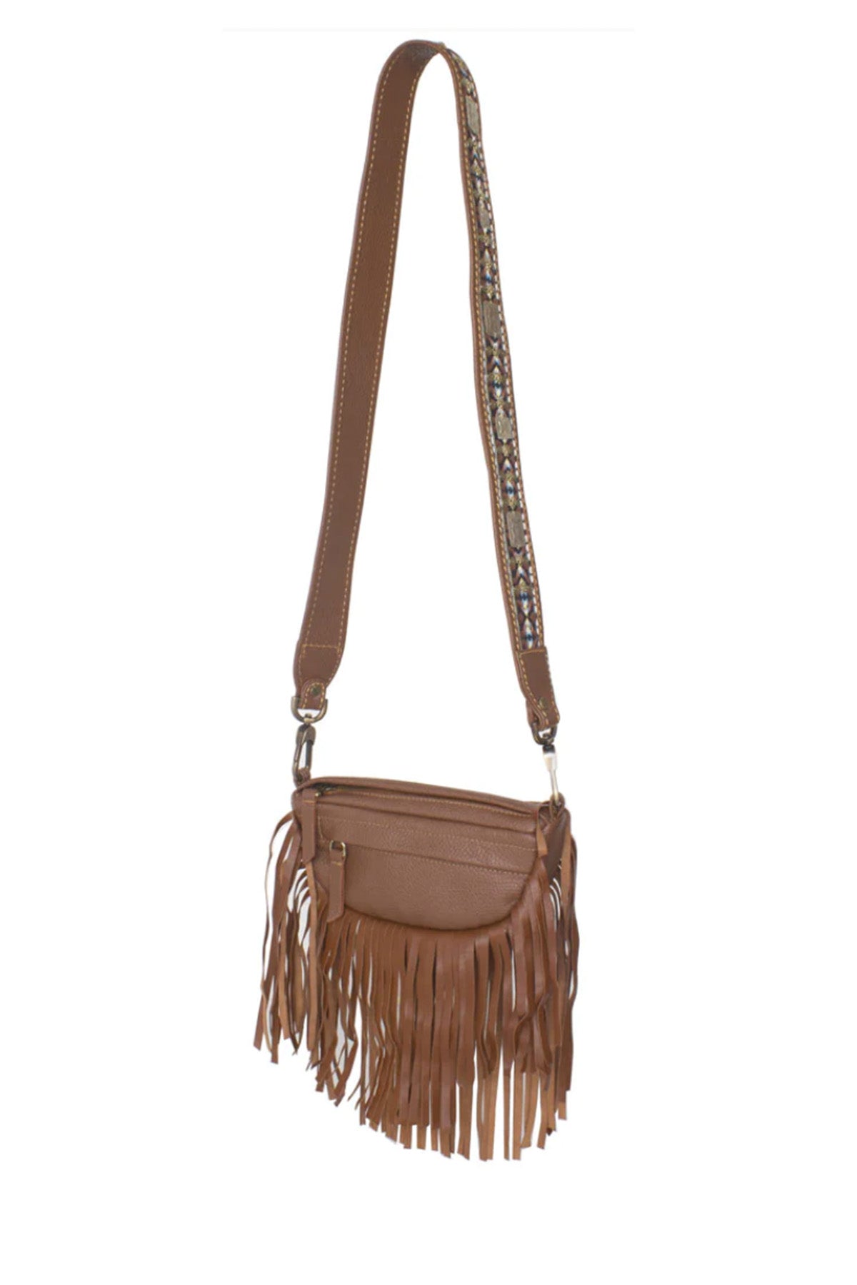 Fringe Bag - Brown