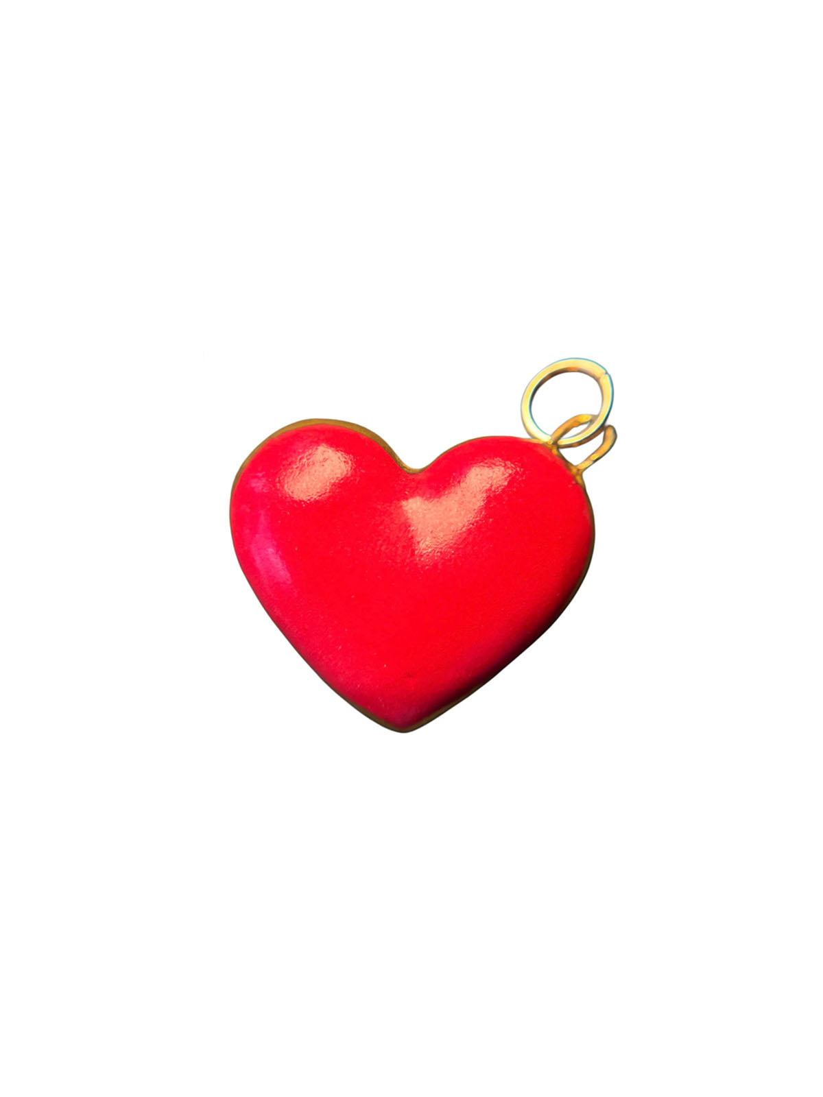 Sha Parle Charm - Red Heart