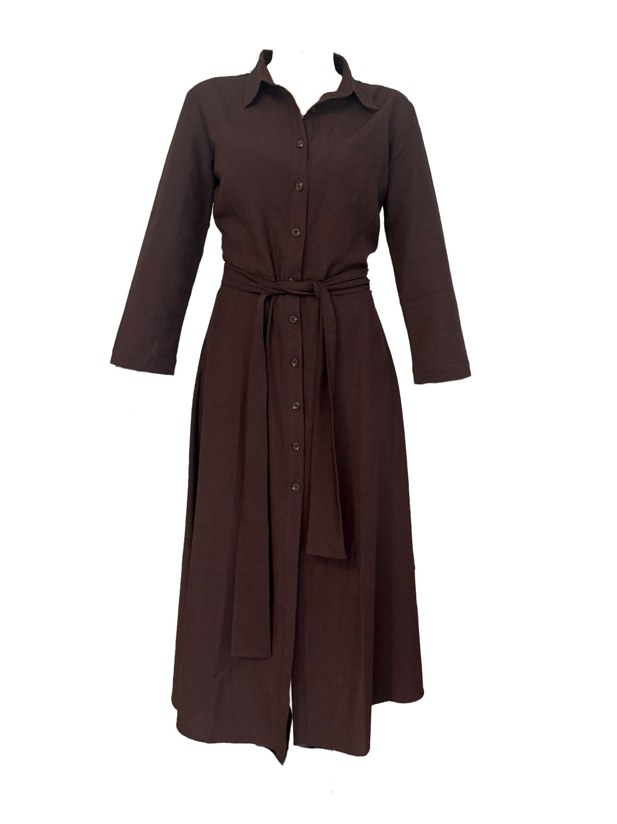 Debonnaire Linen Dress