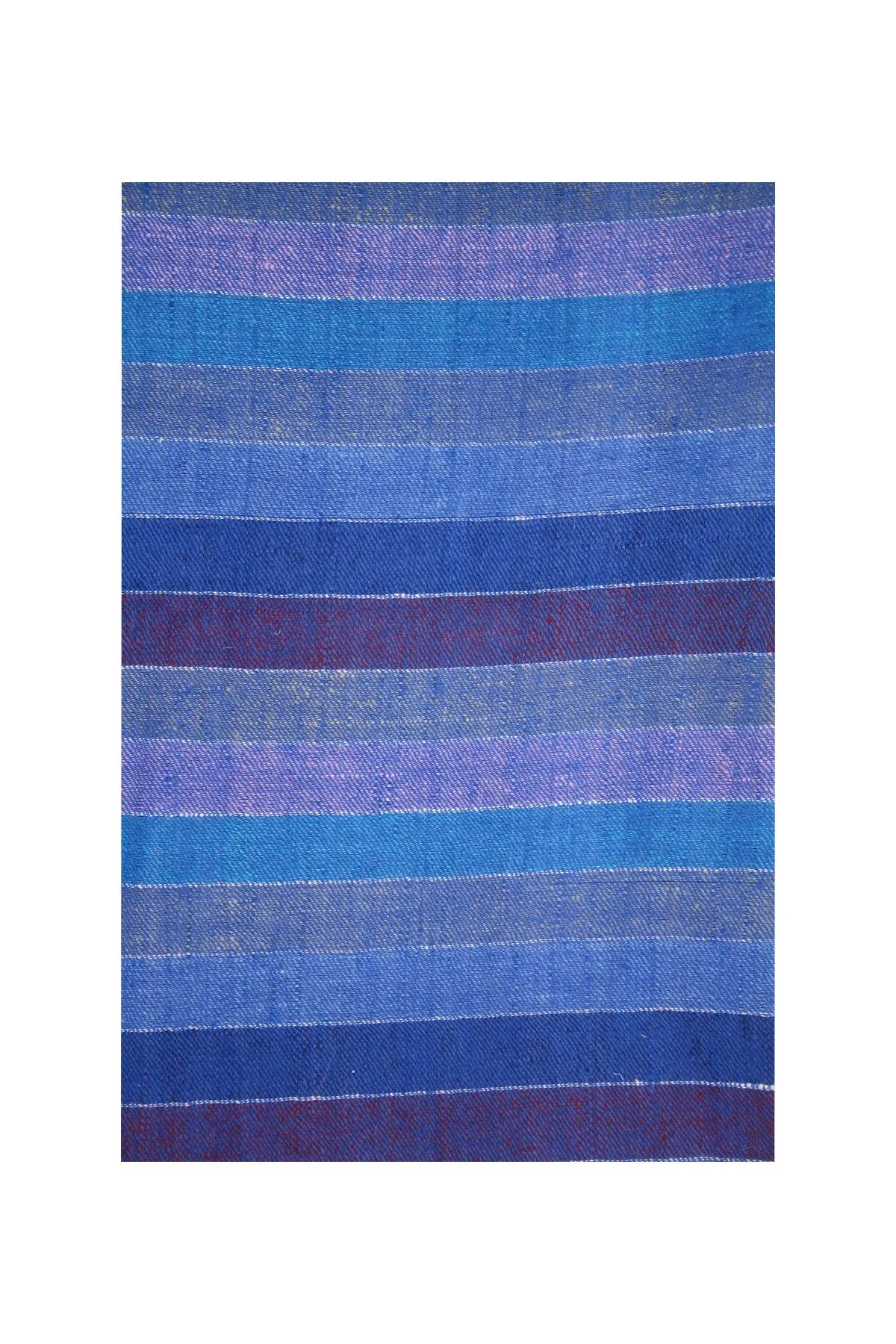 Multi Stripe Pashmina - Blue & Purple Debonnaire