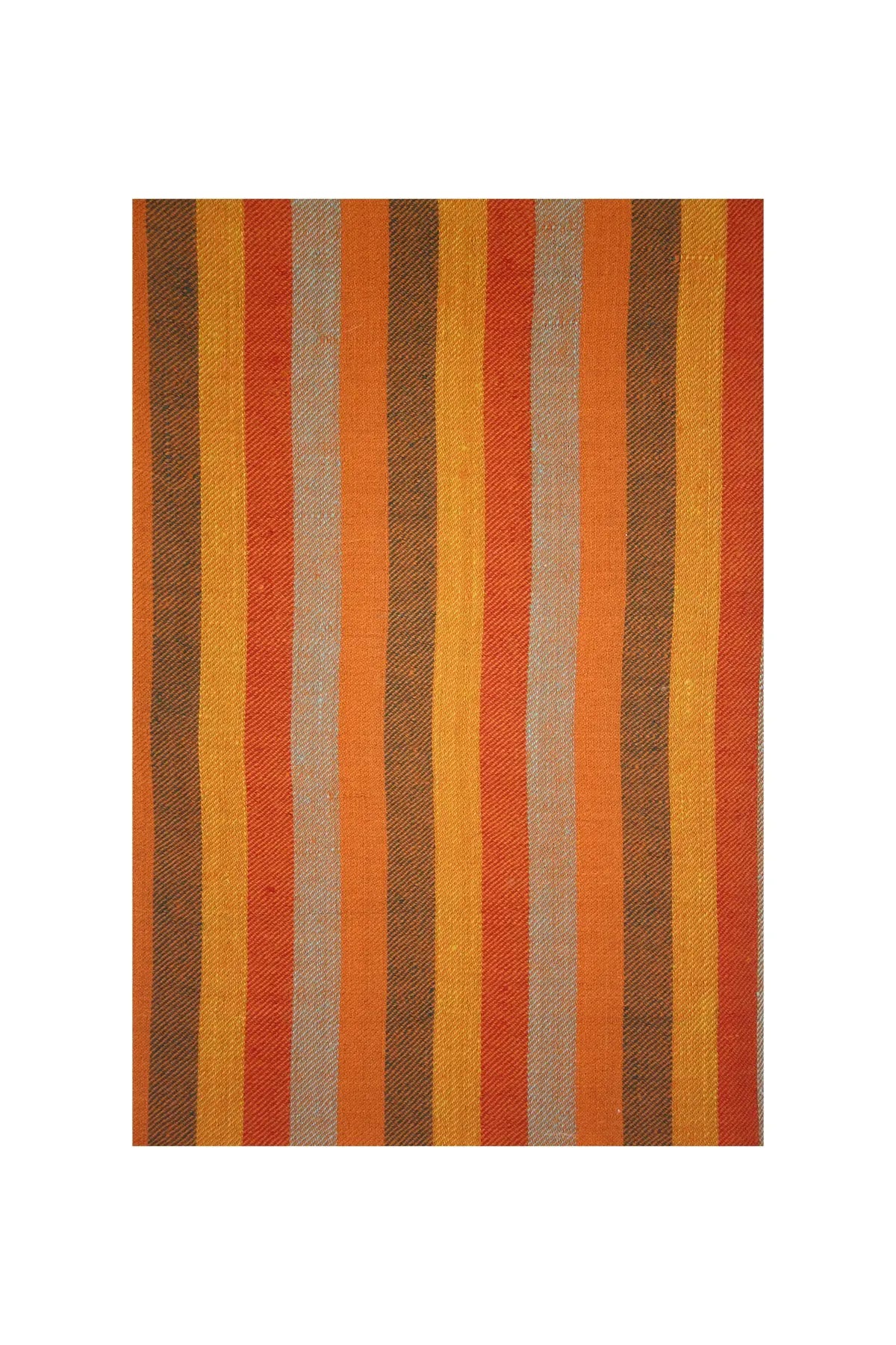 Multi Stripe Pashmina - Orange Debonnaire