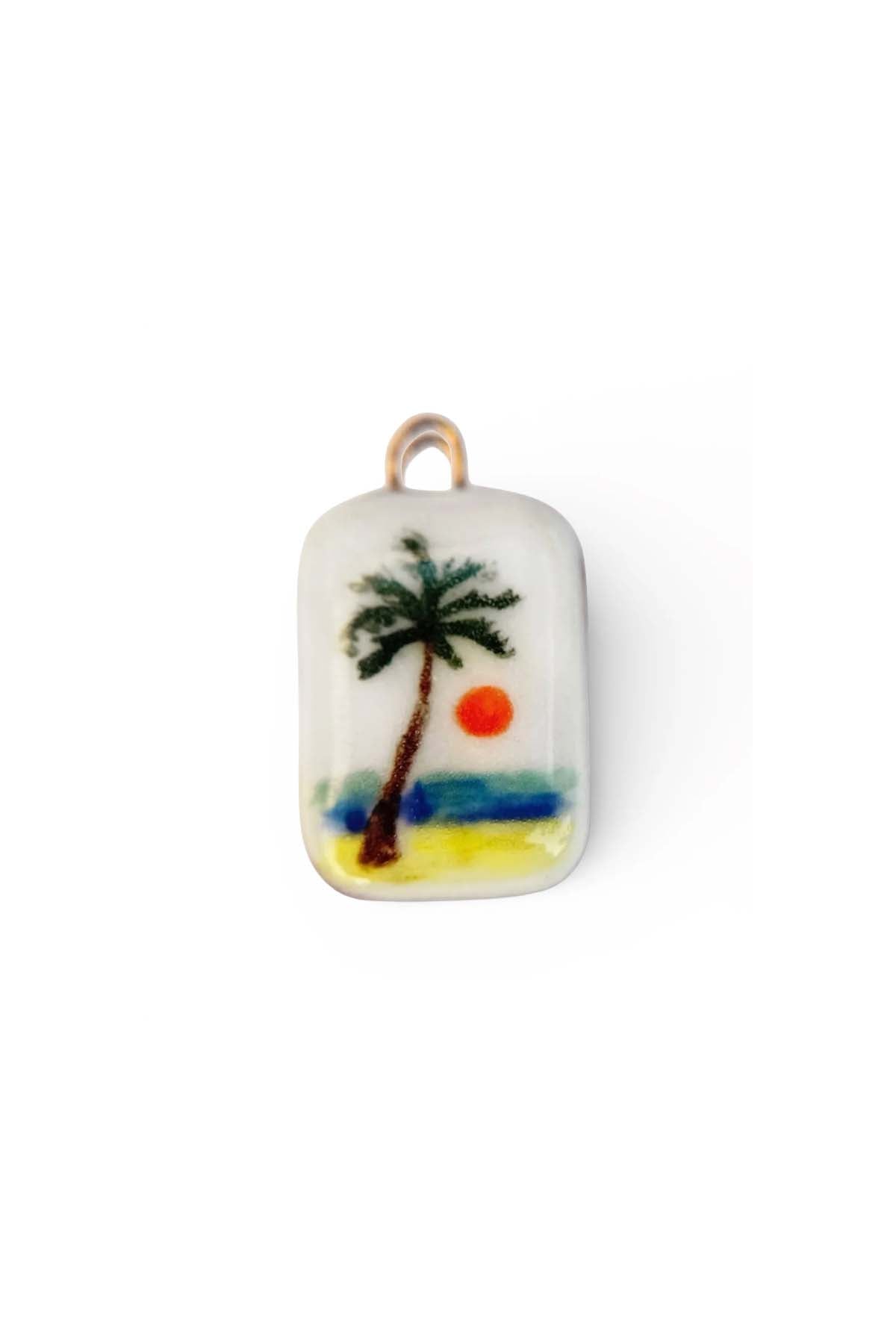 Charm - Sunset Palm