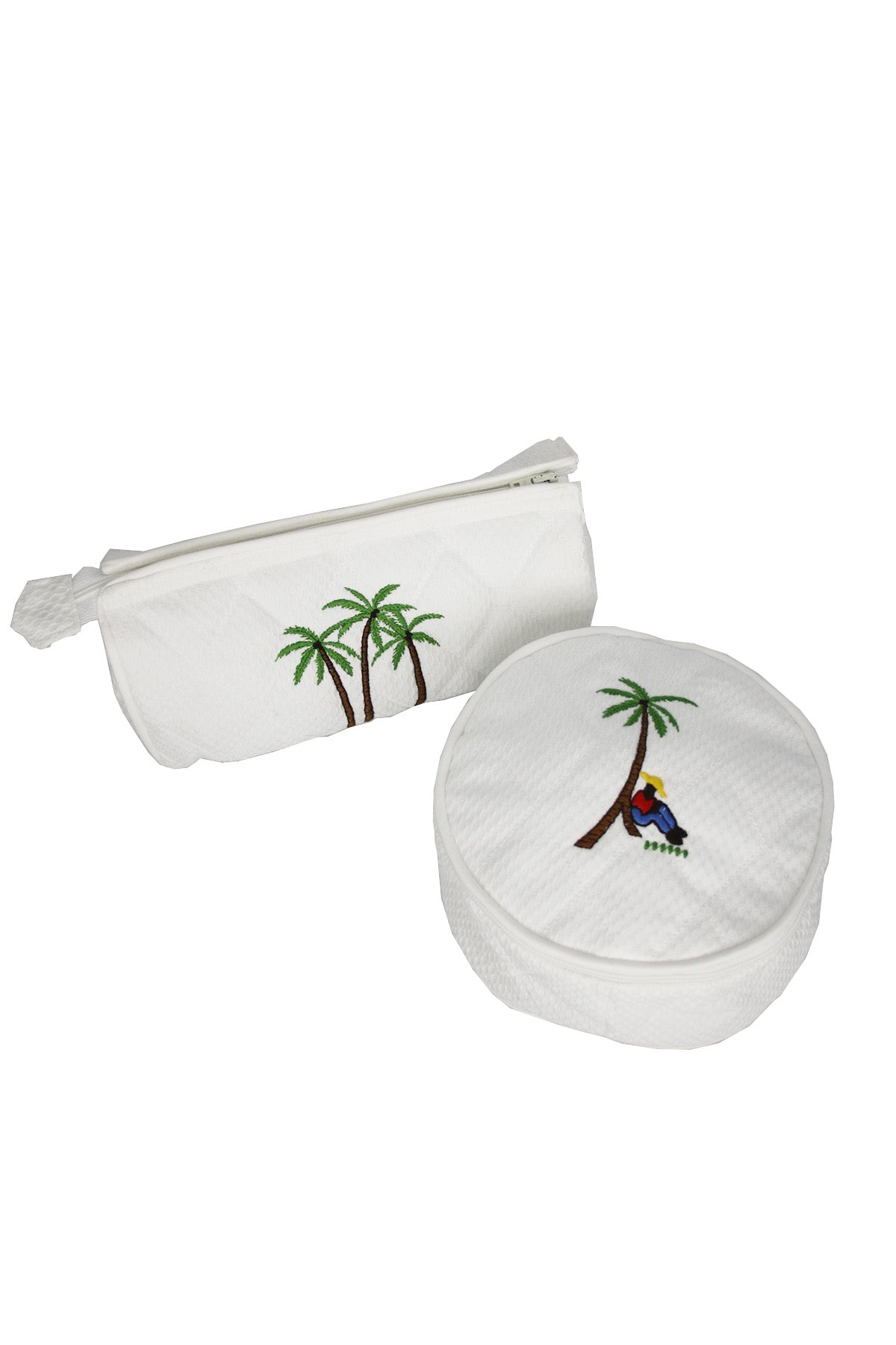 Washbag with Palm Trees