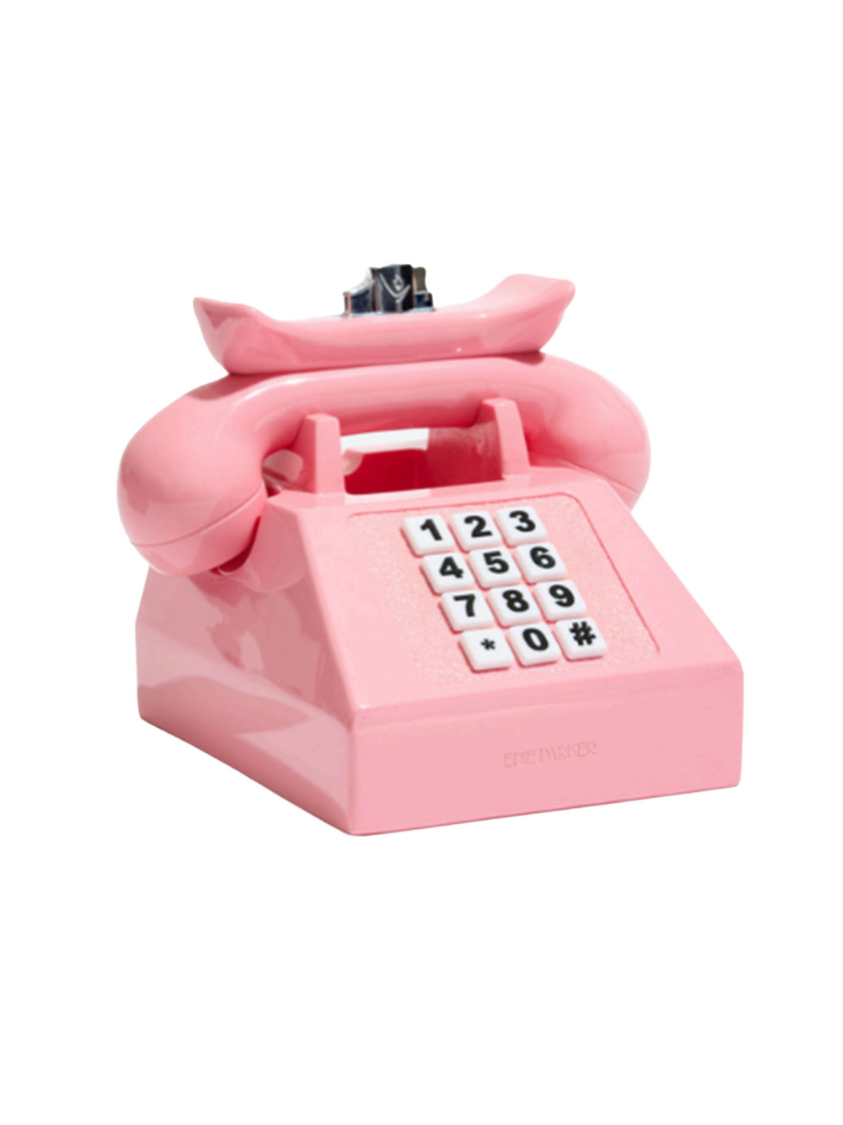Telephone Table Top Lighter - Pink