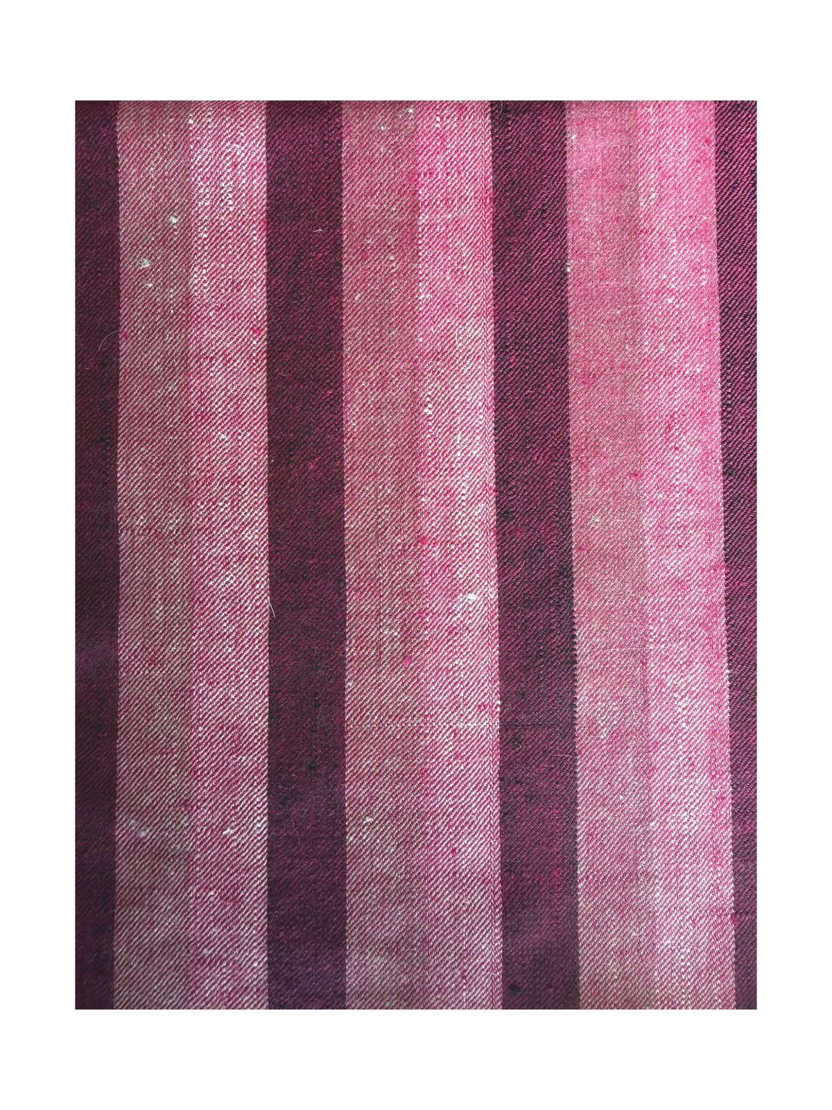 Tone on Tone Stripe Pashmina Shawl - Plum