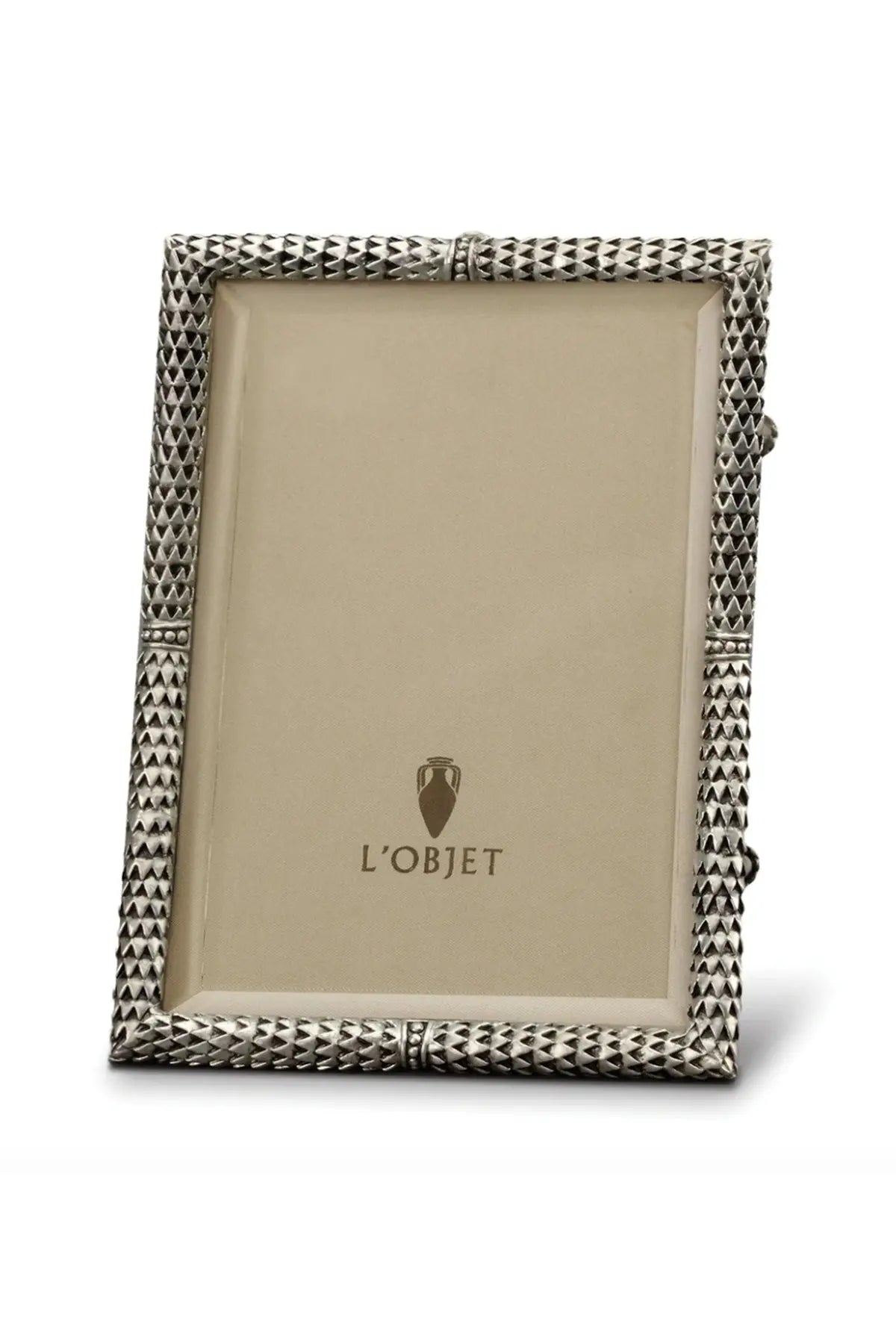 Frame with Scales - Platinum Large L'Objet