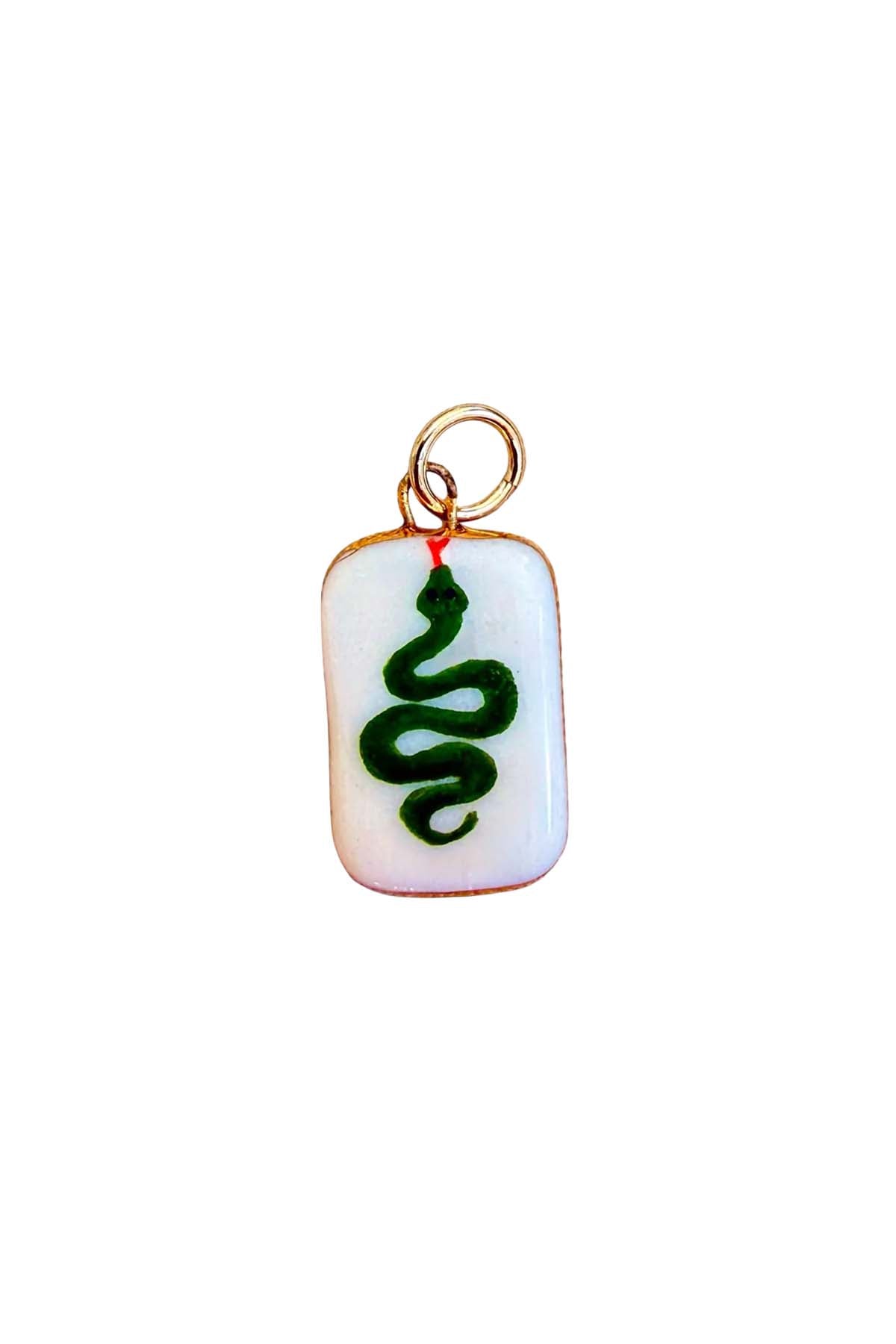 Charm - Snake Green