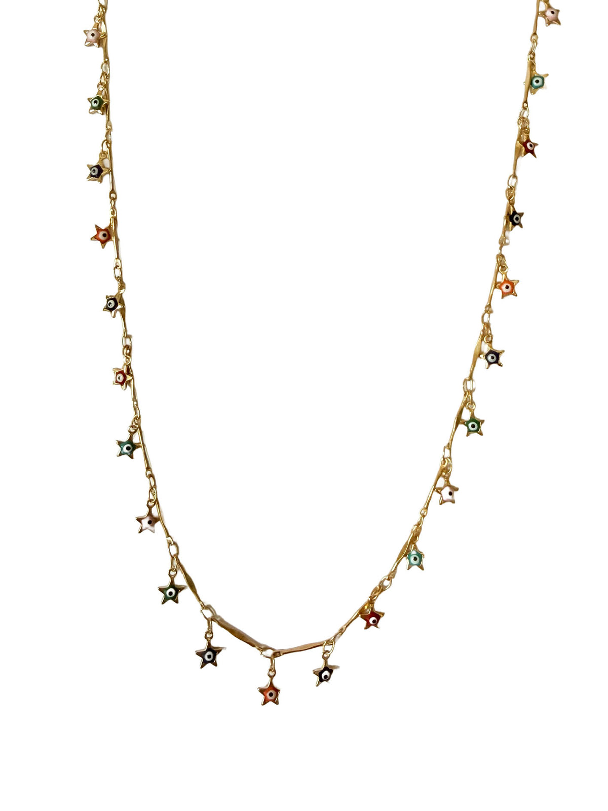 Multi Starry Eyed Necklace