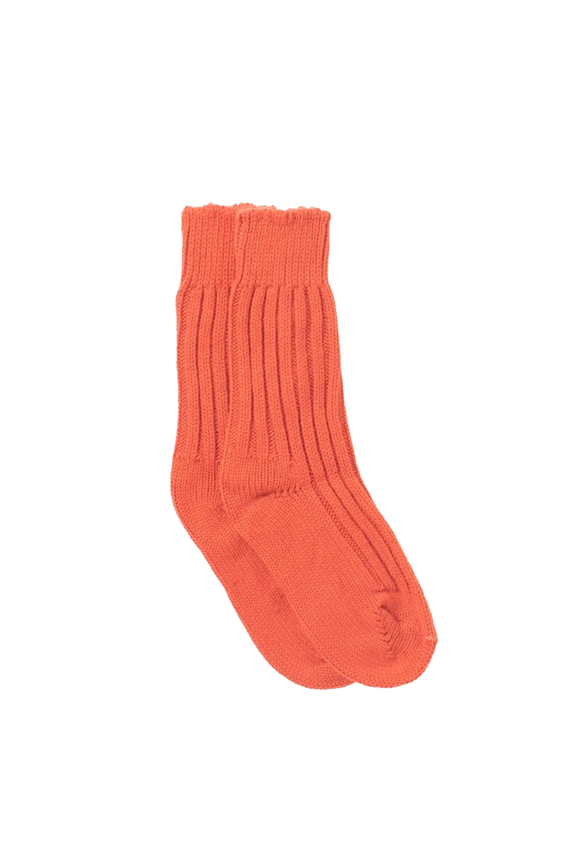 Yosemite Socks - Persimmon The Elder Statesman