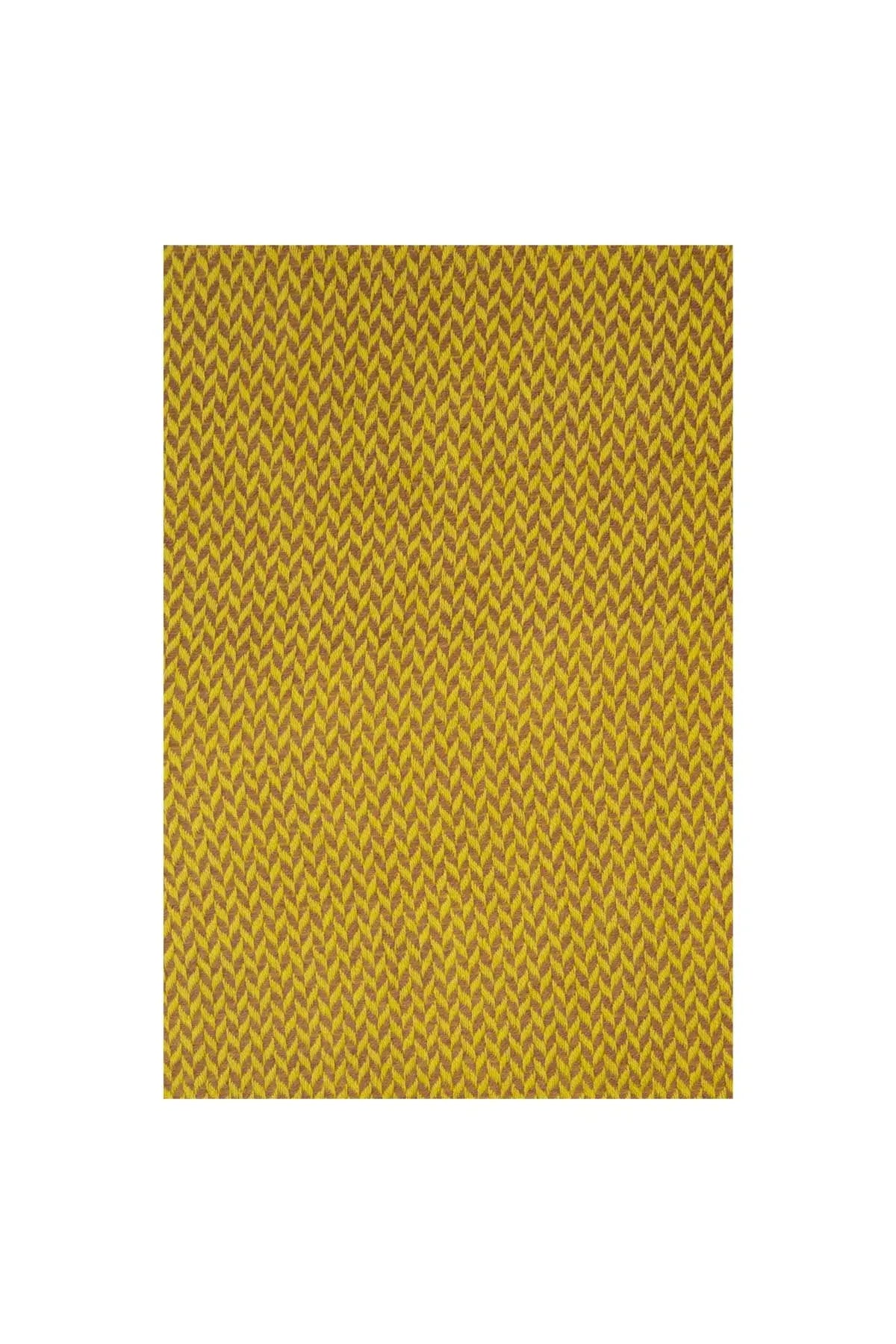 Nepalese Zig Zag Scarf - Yellow The Holy Goat