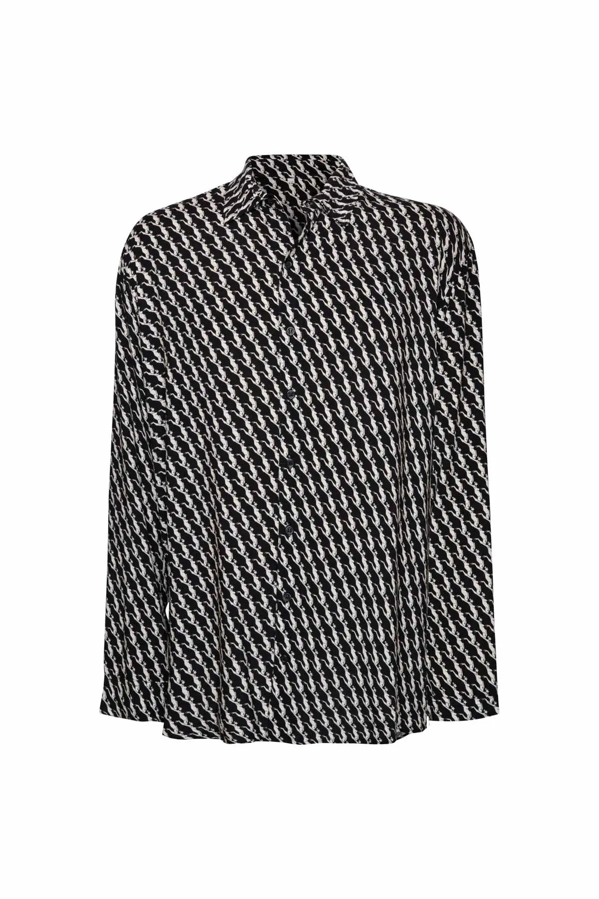 Men's Shirt - Black Amour Parioca