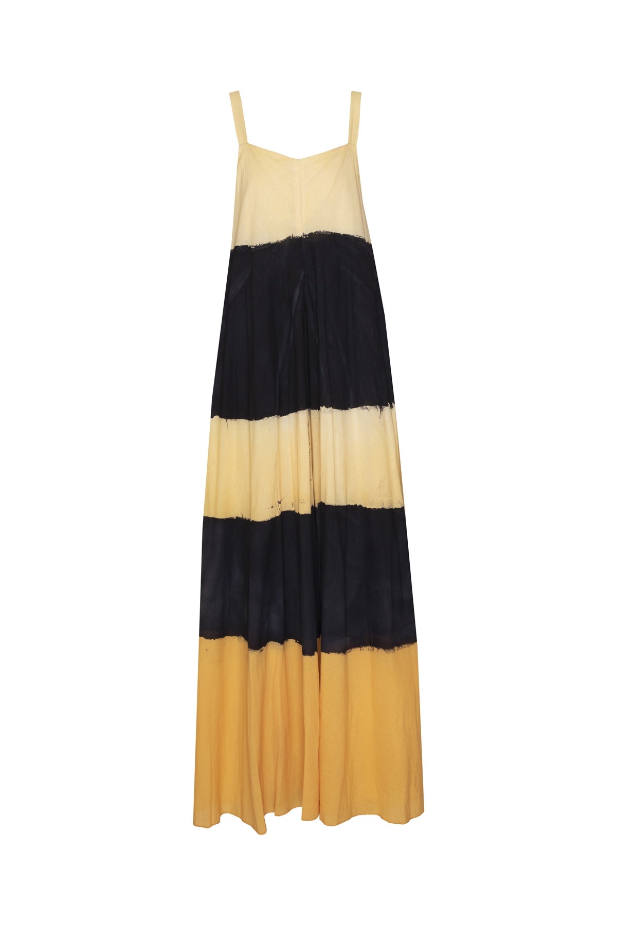 Stripe Fresh Dress - Black & Gold