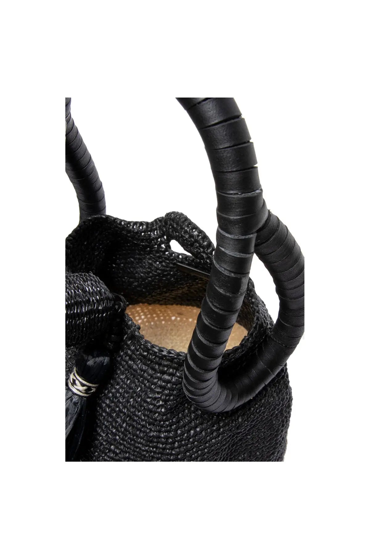 Mini Nightiming Bag - Black & Ecru Johanna Ortiz