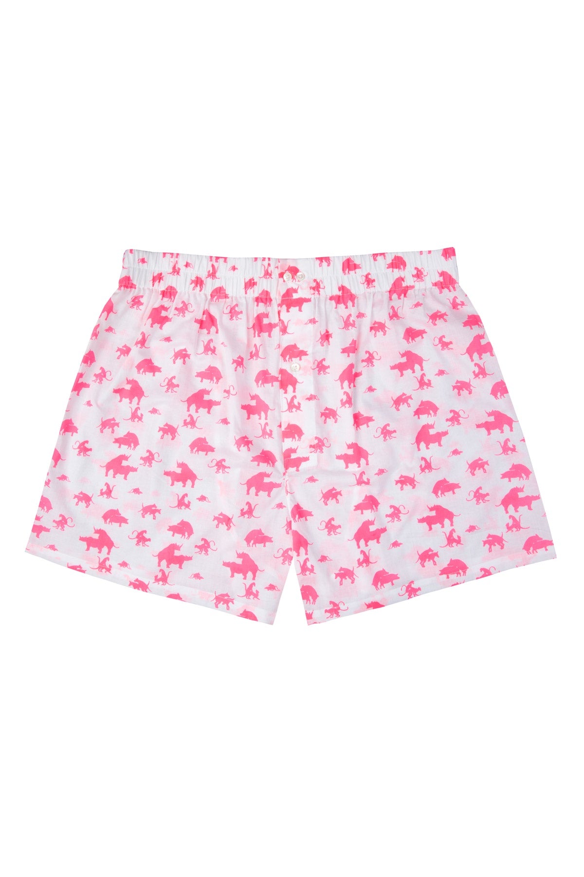 Men's Boxers - Pink Naughty Animal Print