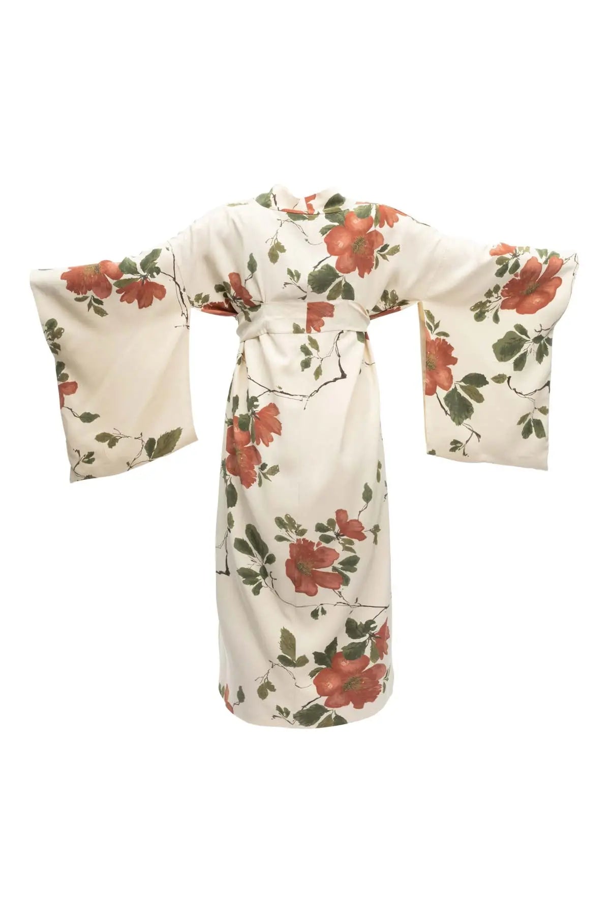 Floral Silk Kimono & Slip Debonnaire